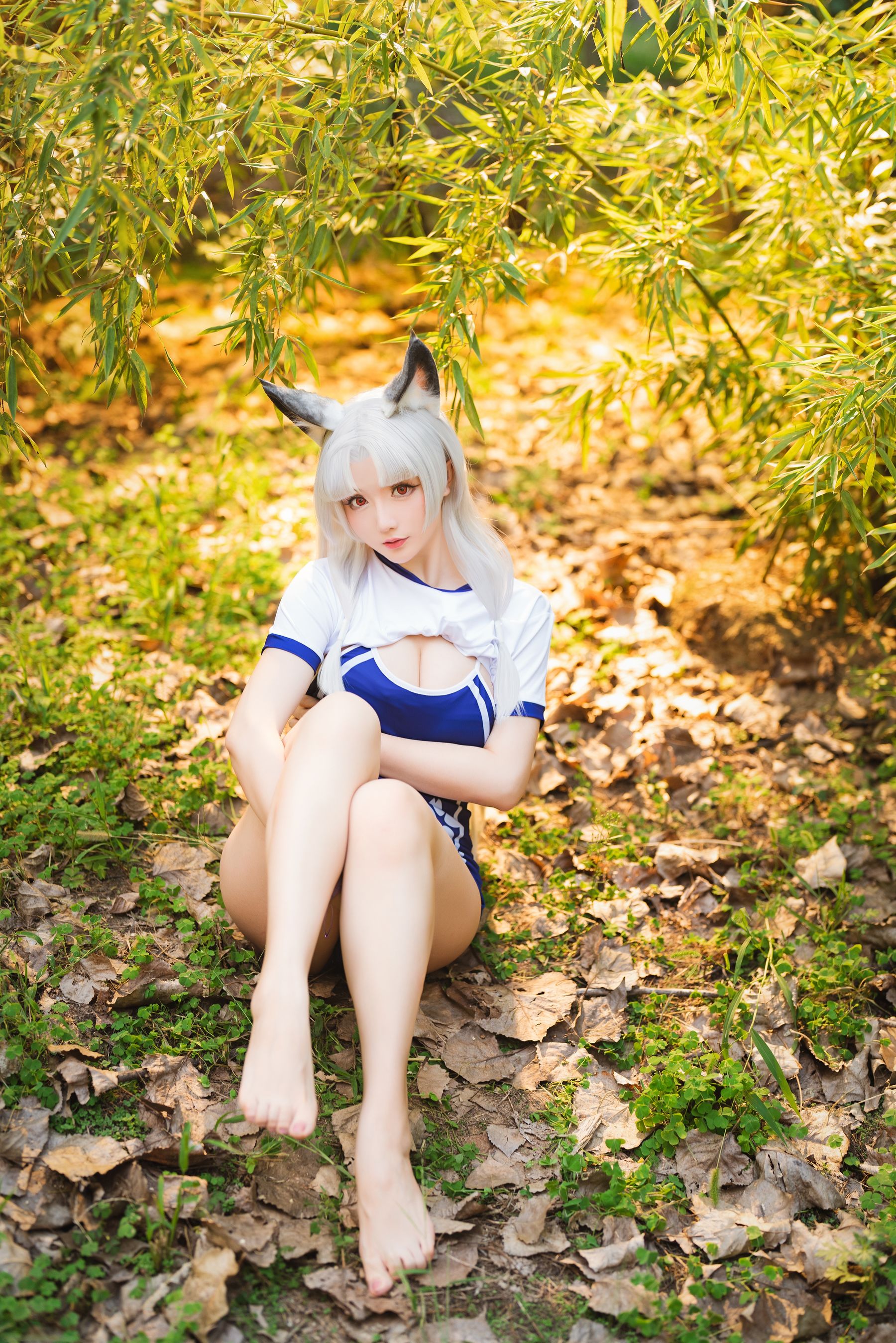 [福利COS] Coser小姐姐星之迟迟 - 胡桃死库水