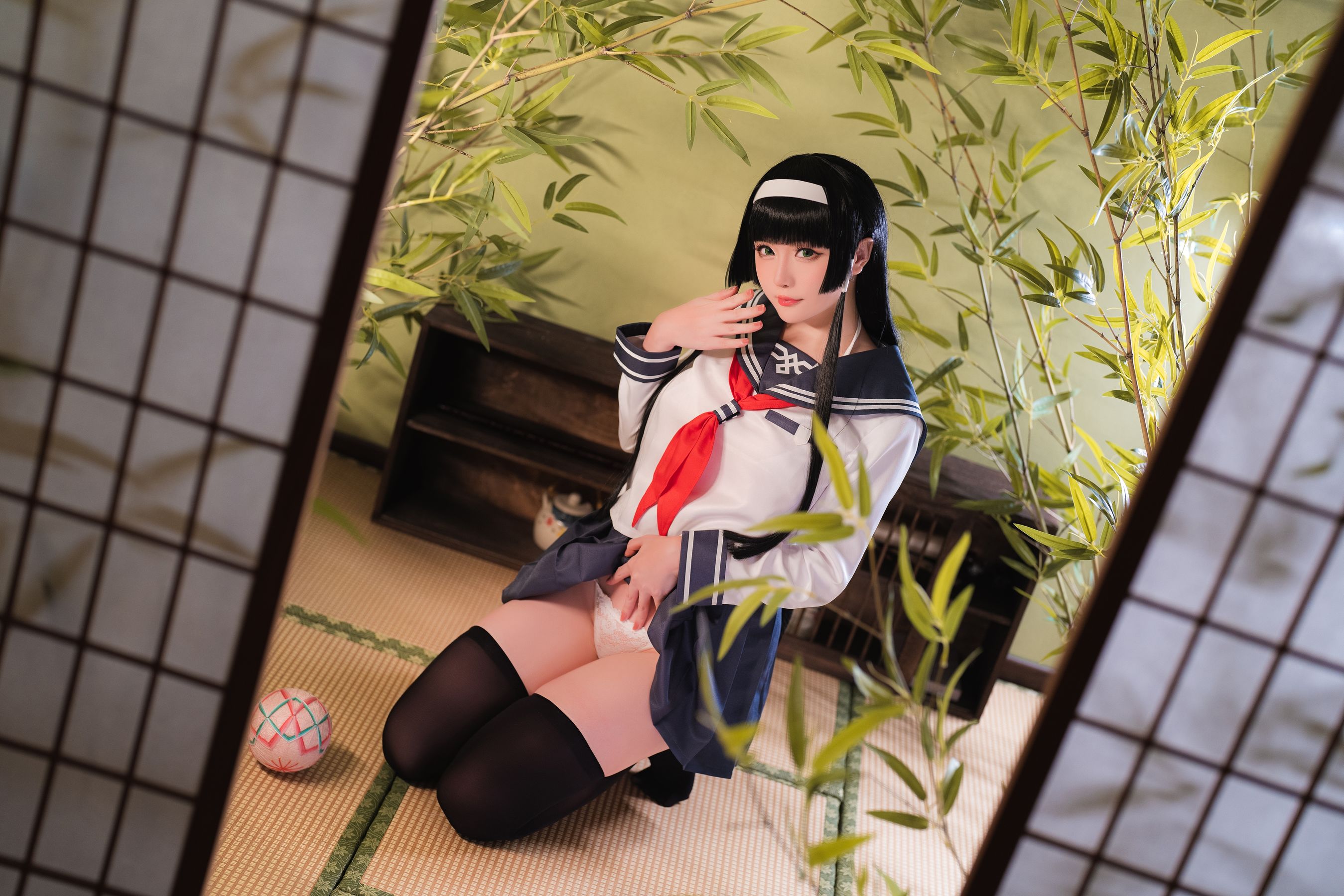 [福利COS] Coser小姐姐星之迟迟 - 莲花JK