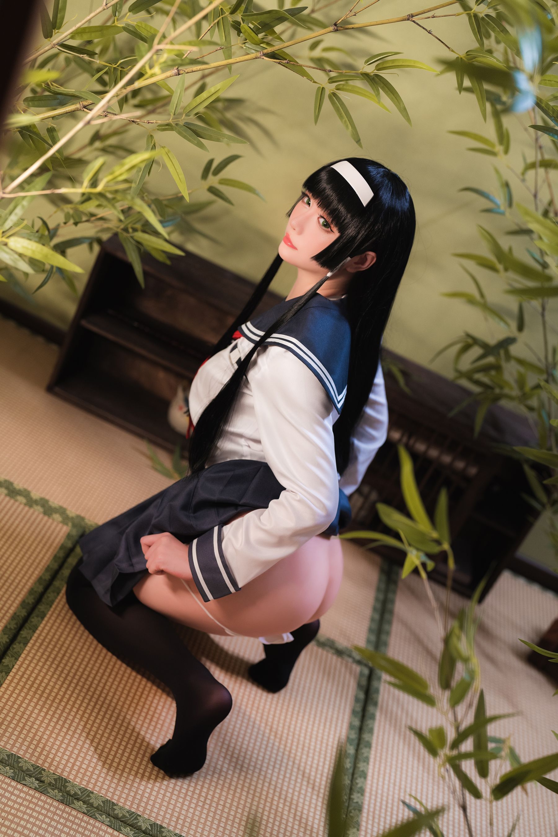 [福利COS] Coser小姐姐星之迟迟 - 莲花JK