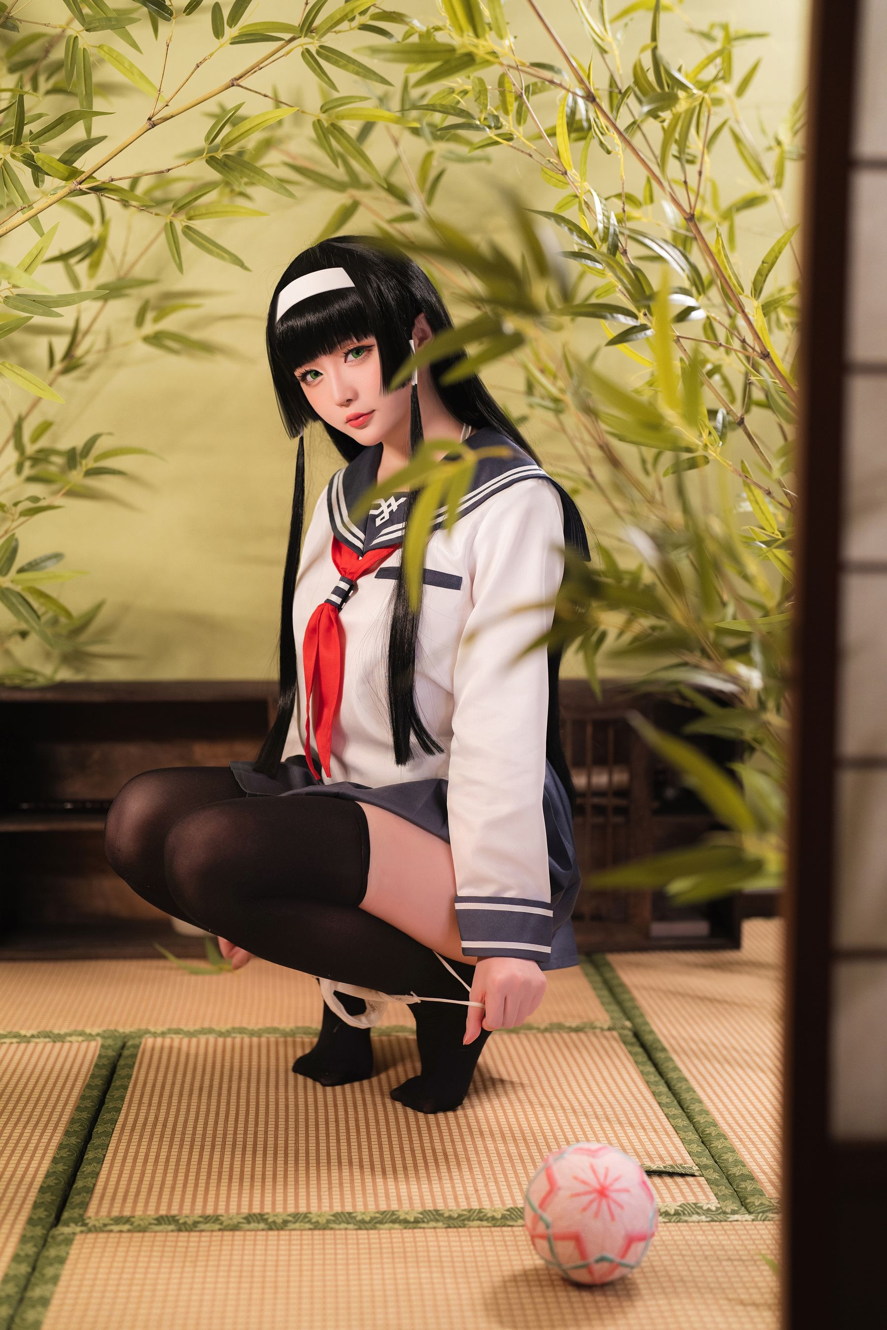 [福利COS] Coser小姐姐星之迟迟 - 莲花JK
