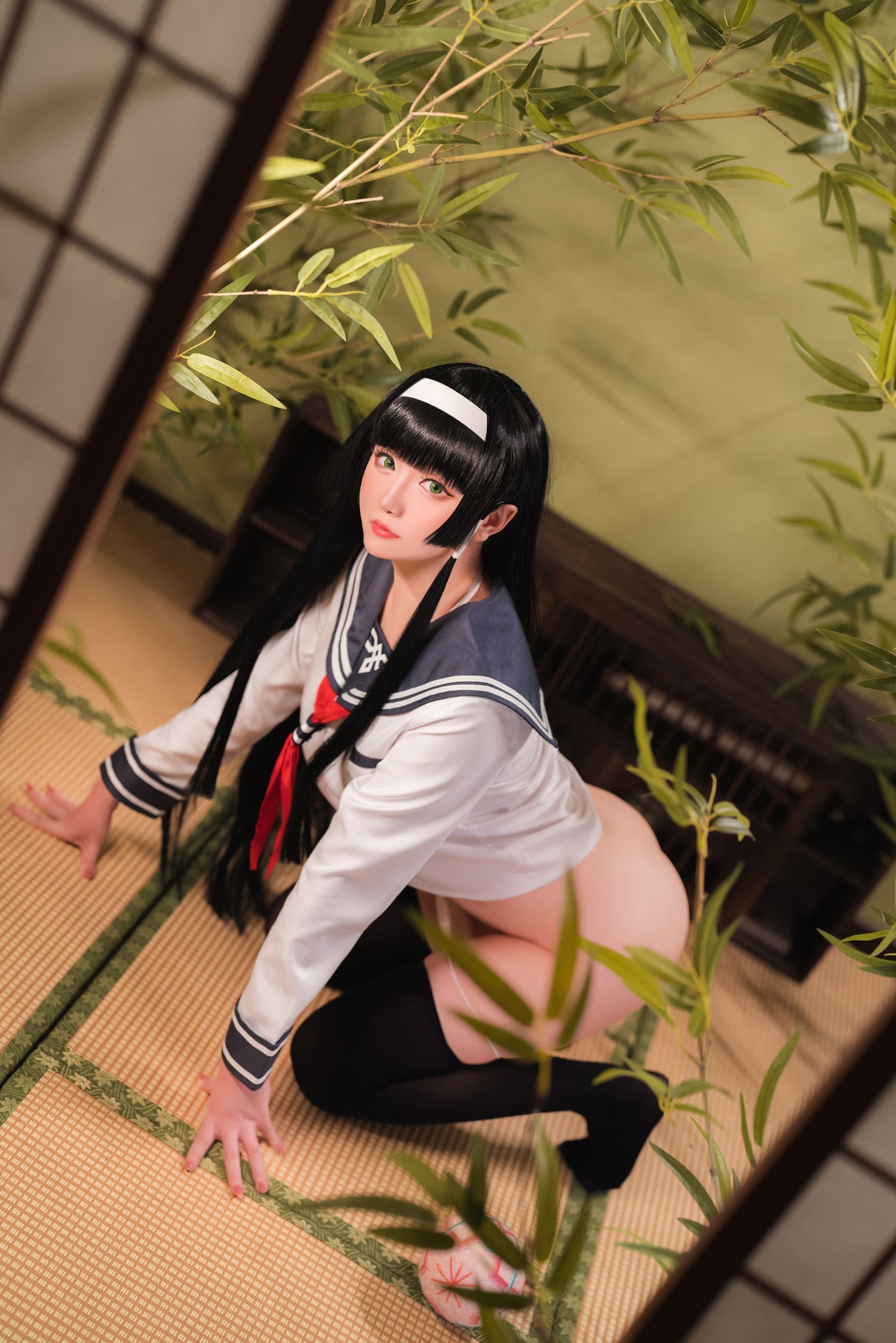 [福利COS] Coser小姐姐星之迟迟 - 莲花JK