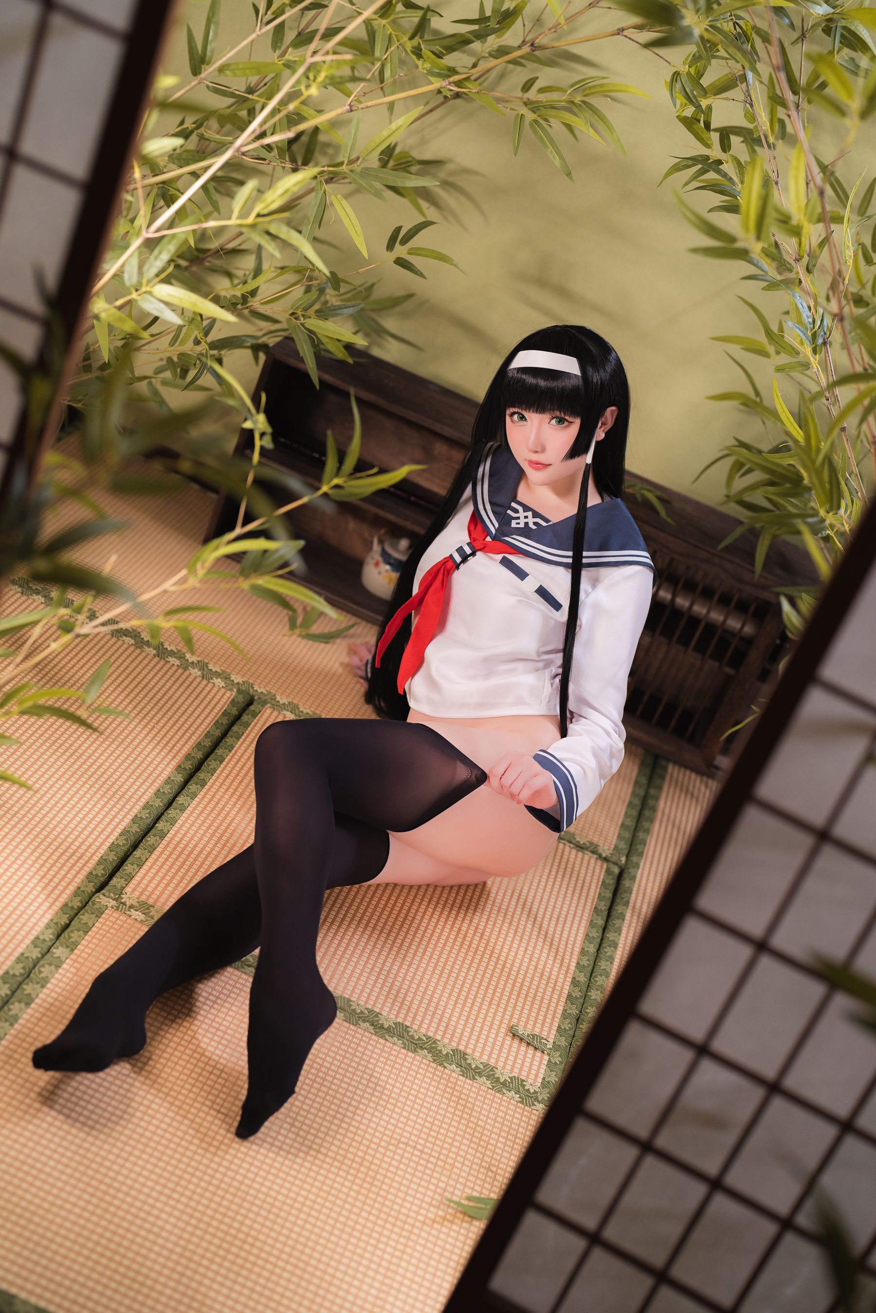 [福利COS] Coser小姐姐星之迟迟 - 莲花JK