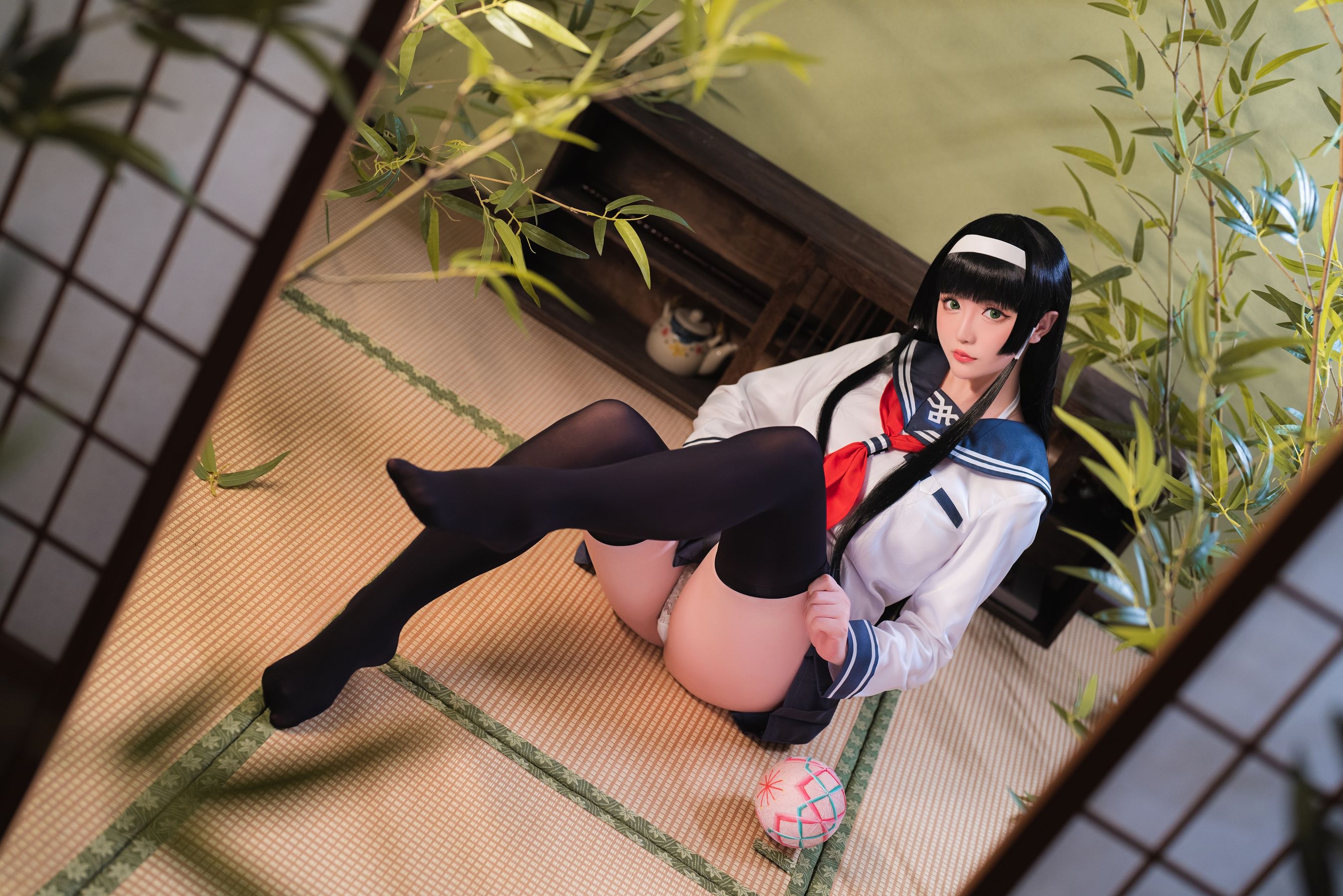 [福利COS] Coser小姐姐星之迟迟 - 莲花JK