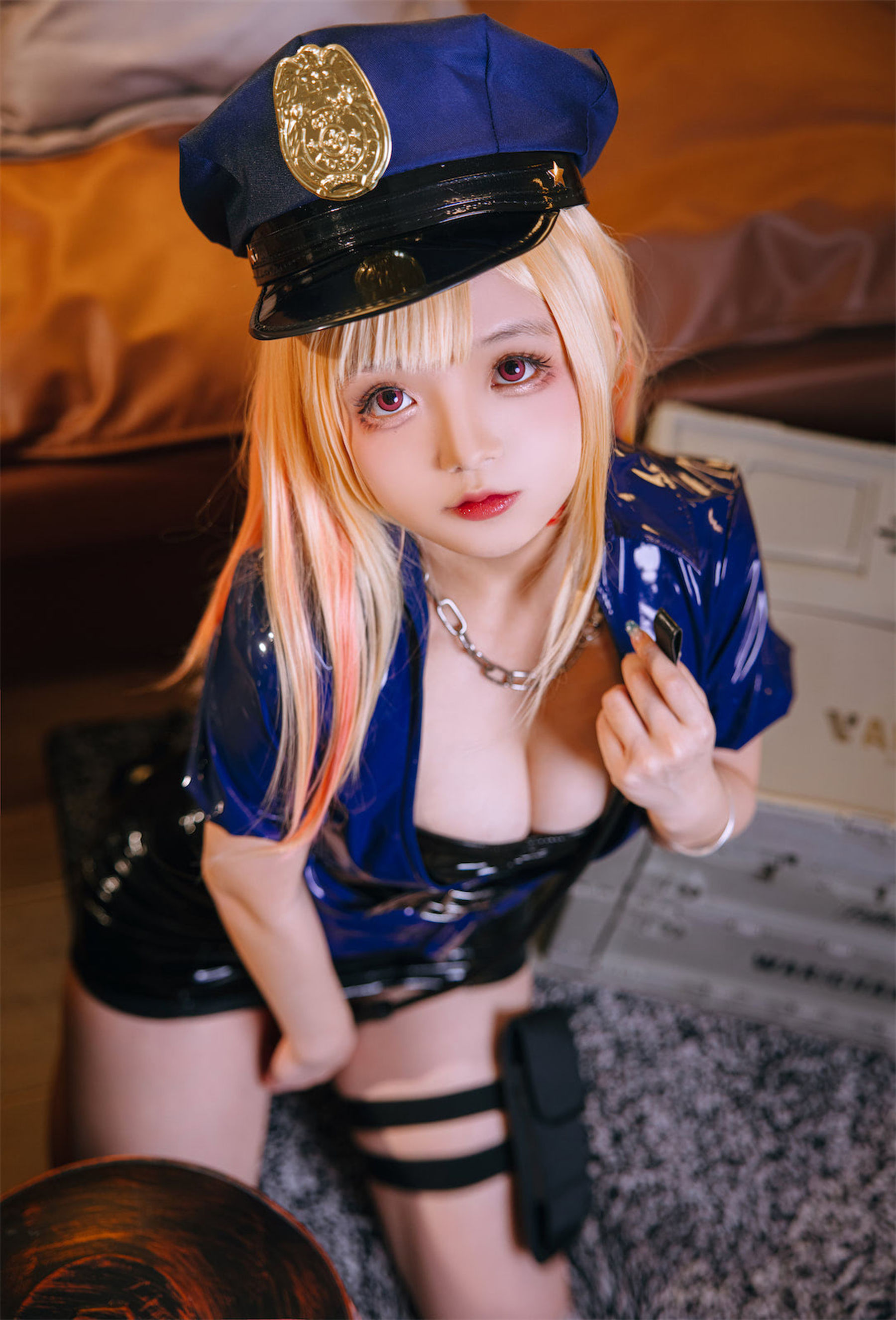 [福利COS] Cosplay日奈娇 - 喜多川海梦女警