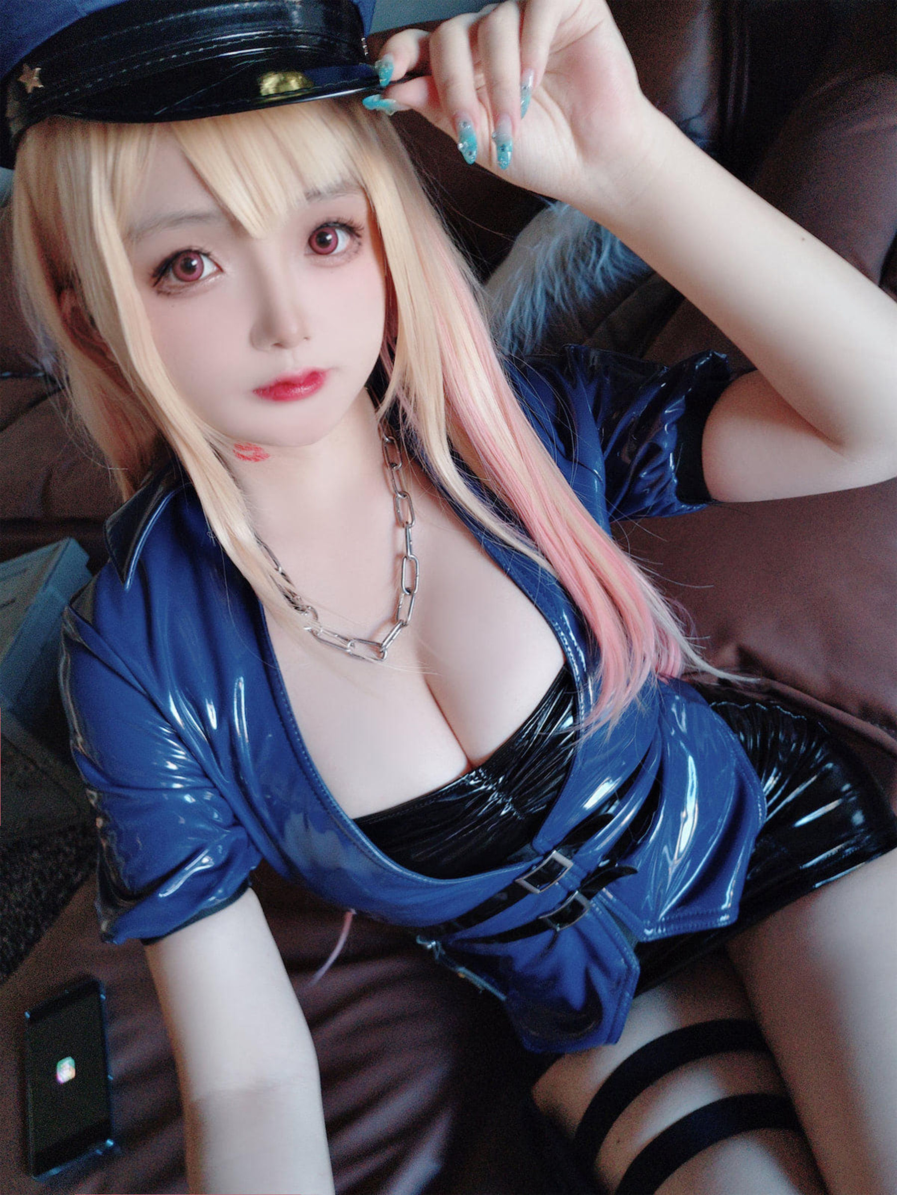 [福利COS] Cosplay日奈娇 - 喜多川海梦女警
