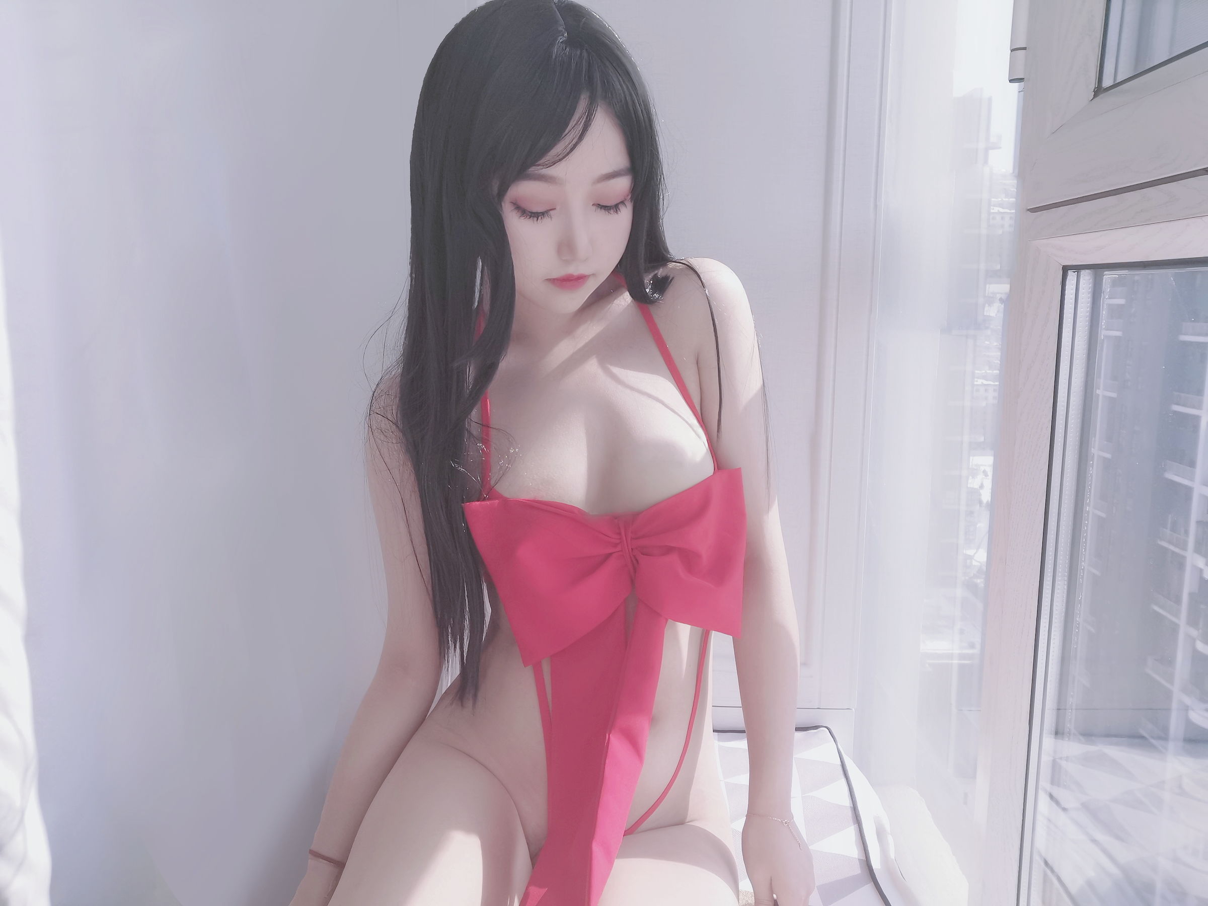 [福利COS] eloise软软 - 蝴蝶结