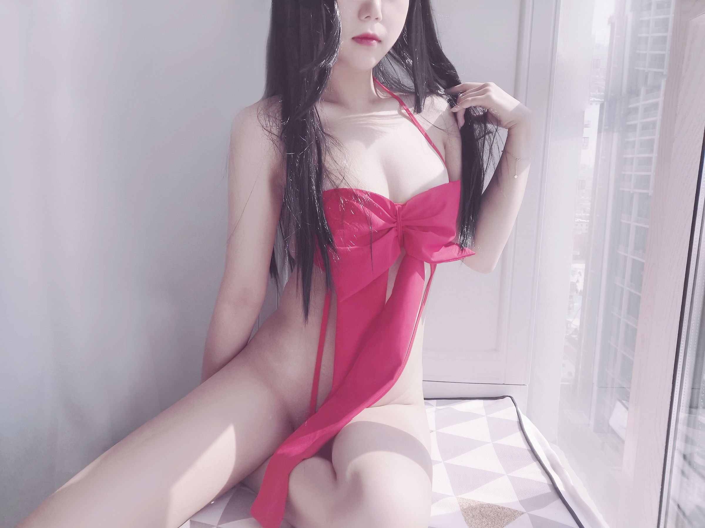 [福利COS] eloise软软 - 蝴蝶结