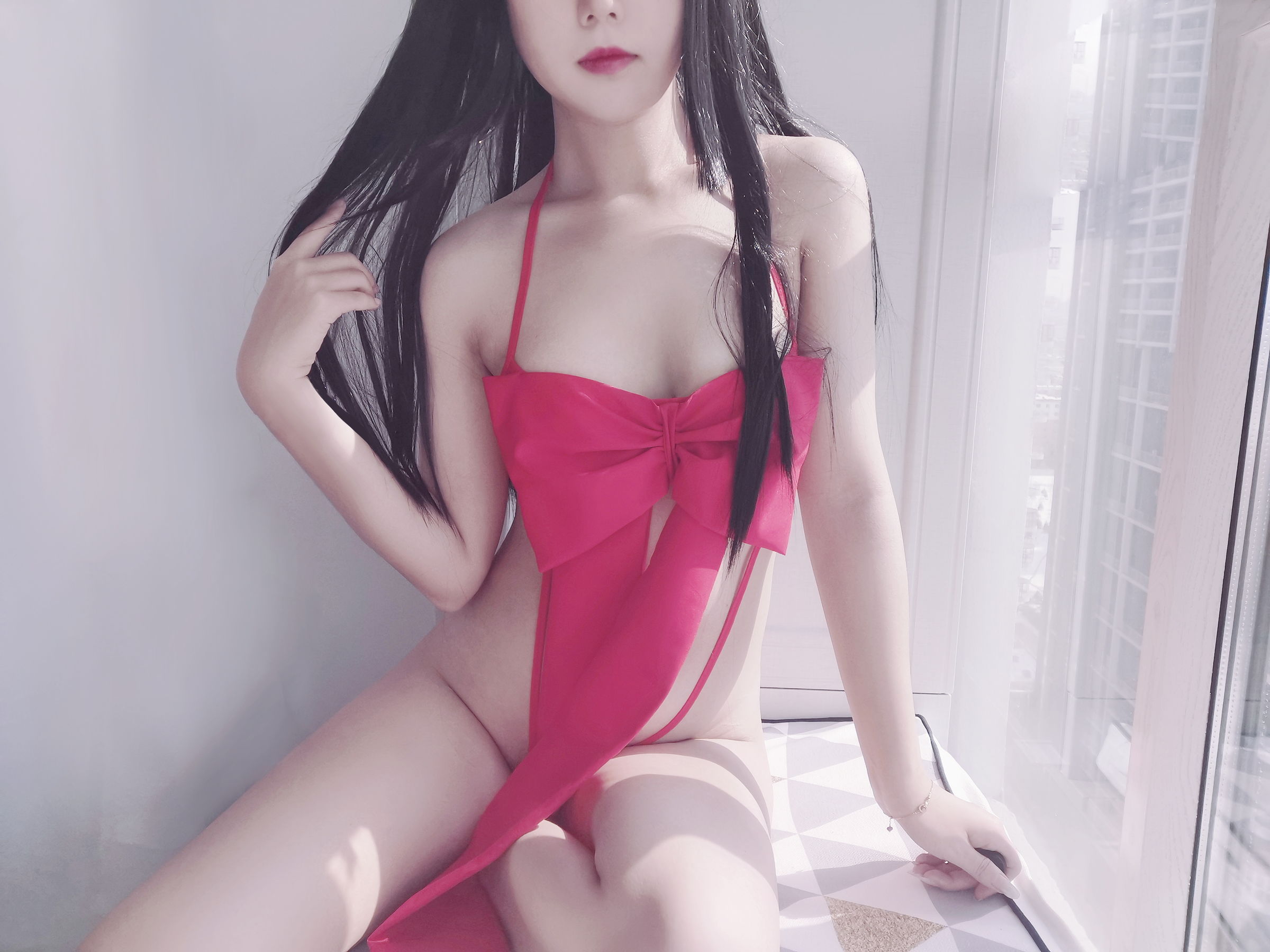 [福利COS] eloise软软 - 蝴蝶结