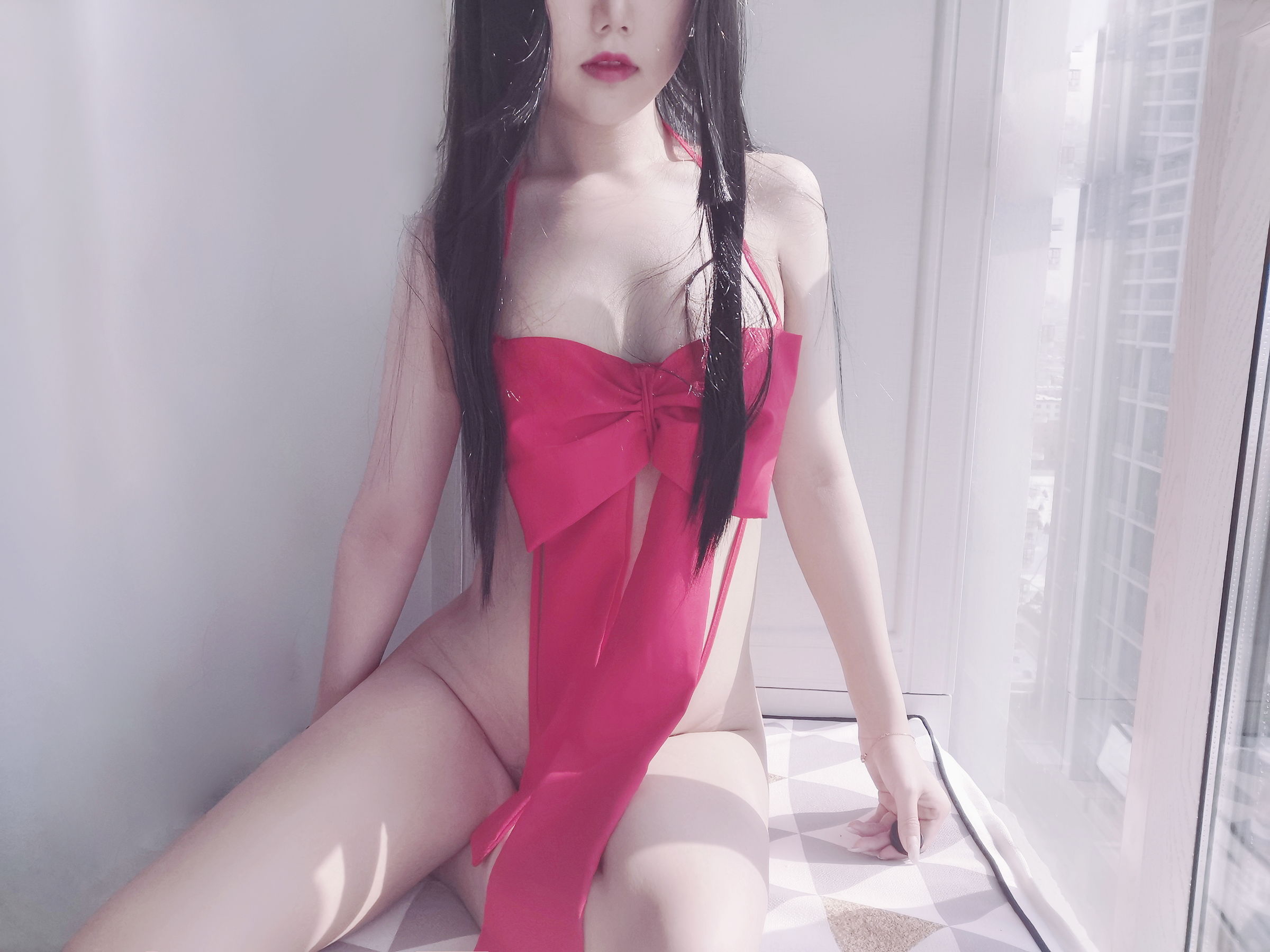 [福利COS] eloise软软 - 蝴蝶结