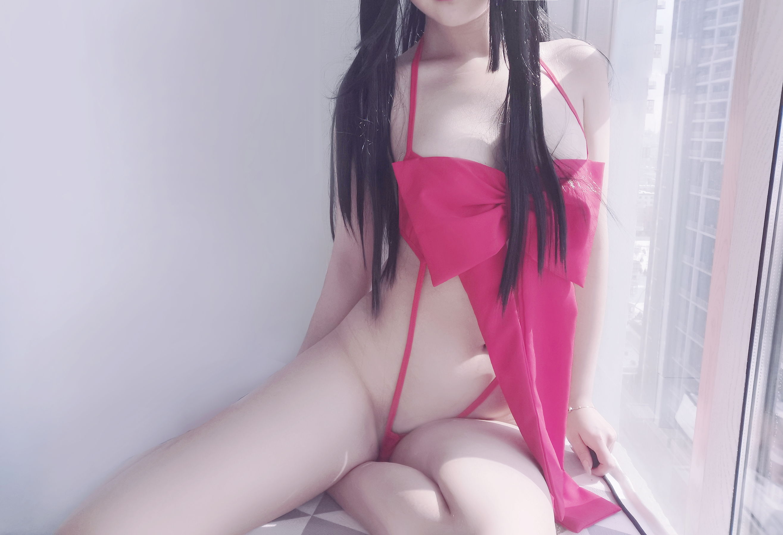 [福利COS] eloise软软 - 蝴蝶结