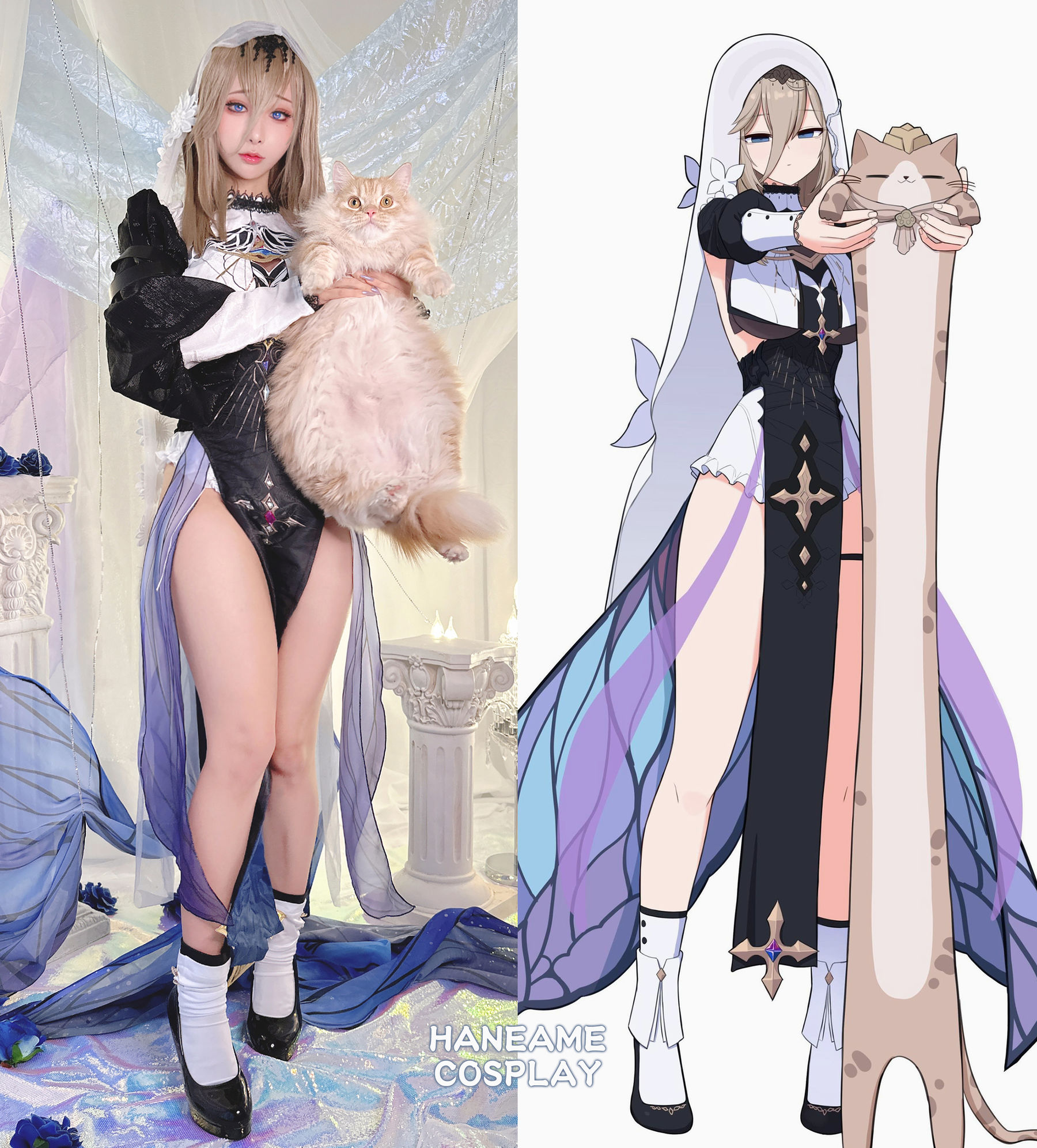 [福利COS] Hane Ame 雨波写真 - Honkai Impact 3rd Aponia 阿波尼亞