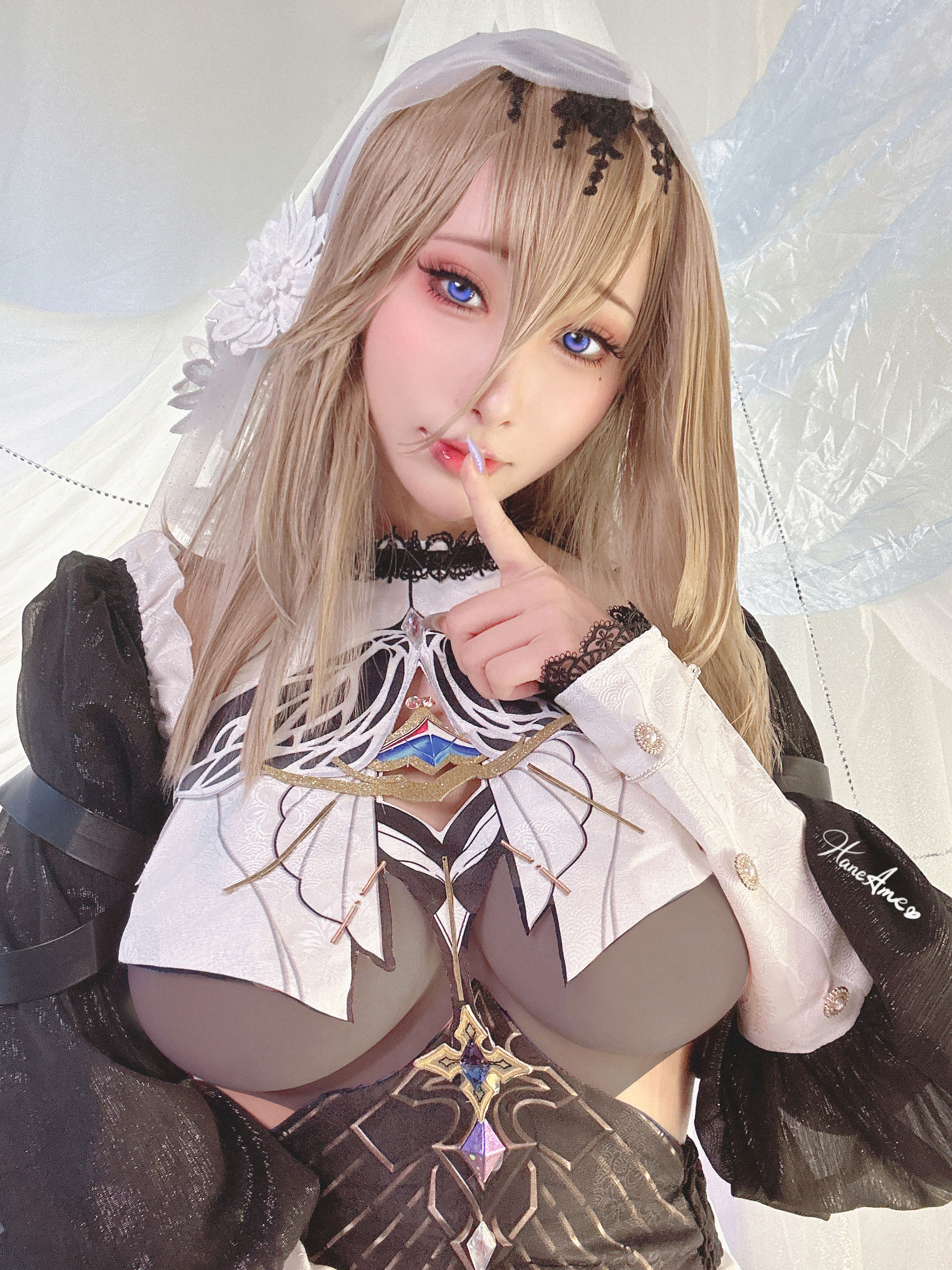 [福利COS] Hane Ame 雨波写真 - Honkai Impact 3rd Aponia 阿波尼亞