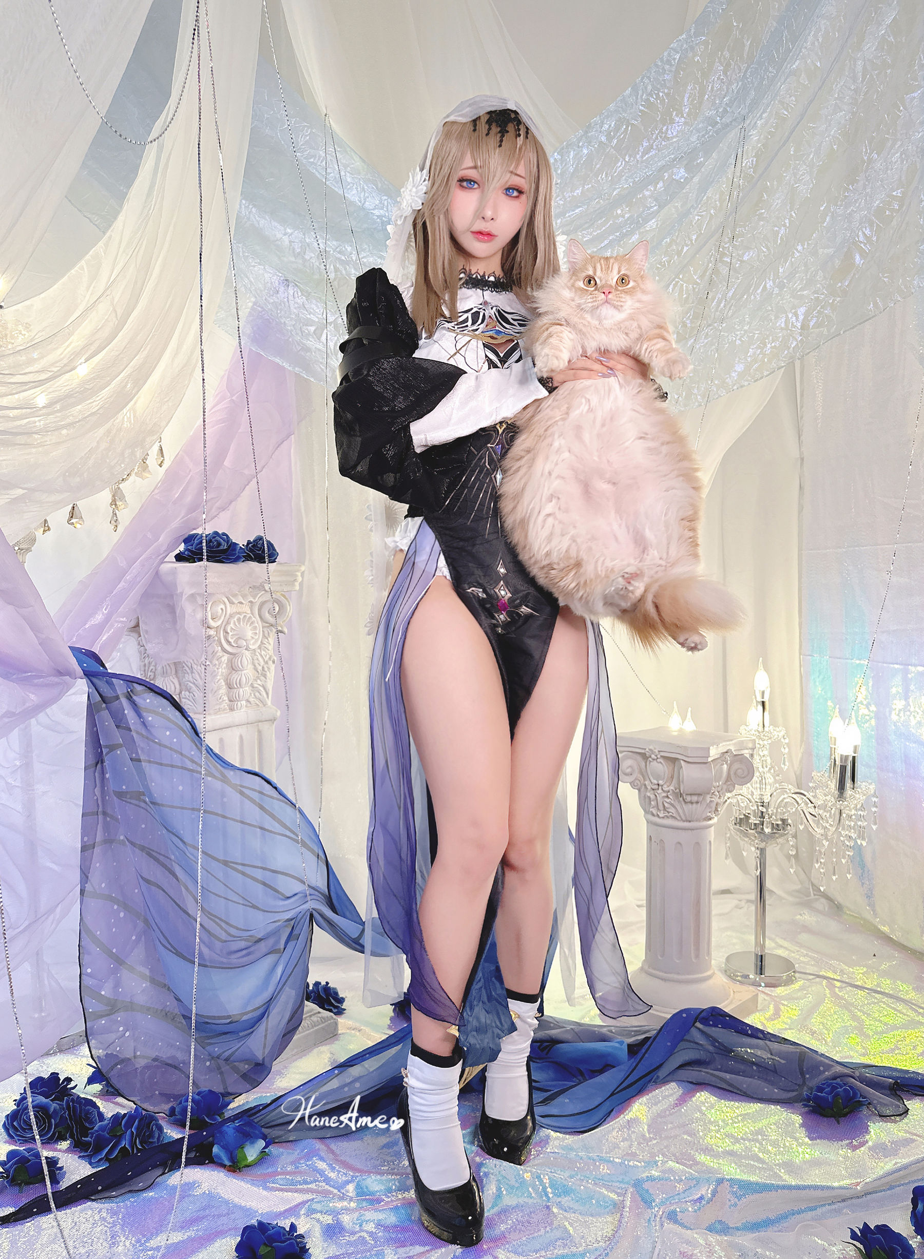 [福利COS] Hane Ame 雨波写真 - Honkai Impact 3rd Aponia 阿波尼亞