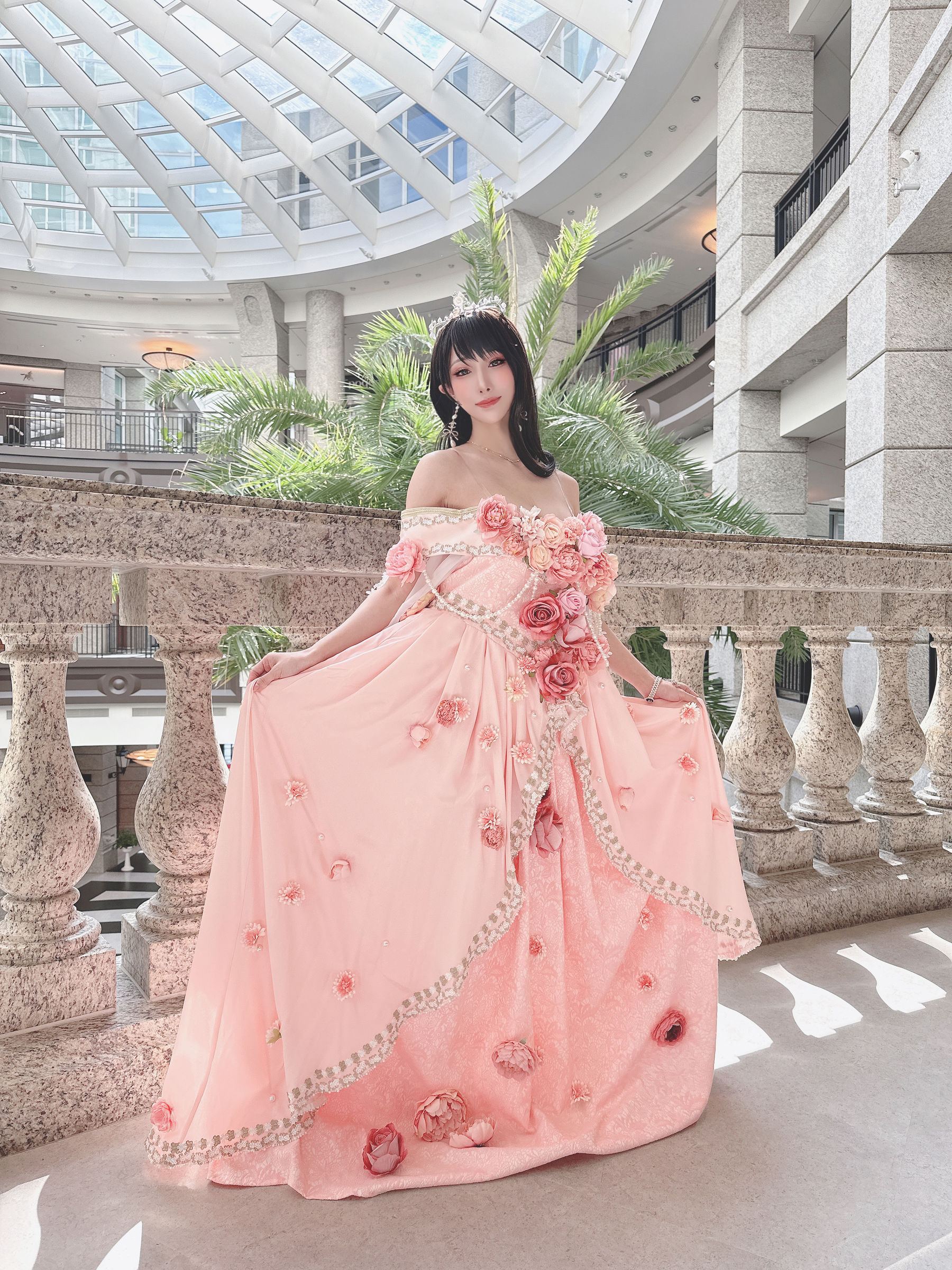 [福利COS] Hane Ame 雨波写真 - 生日礼服