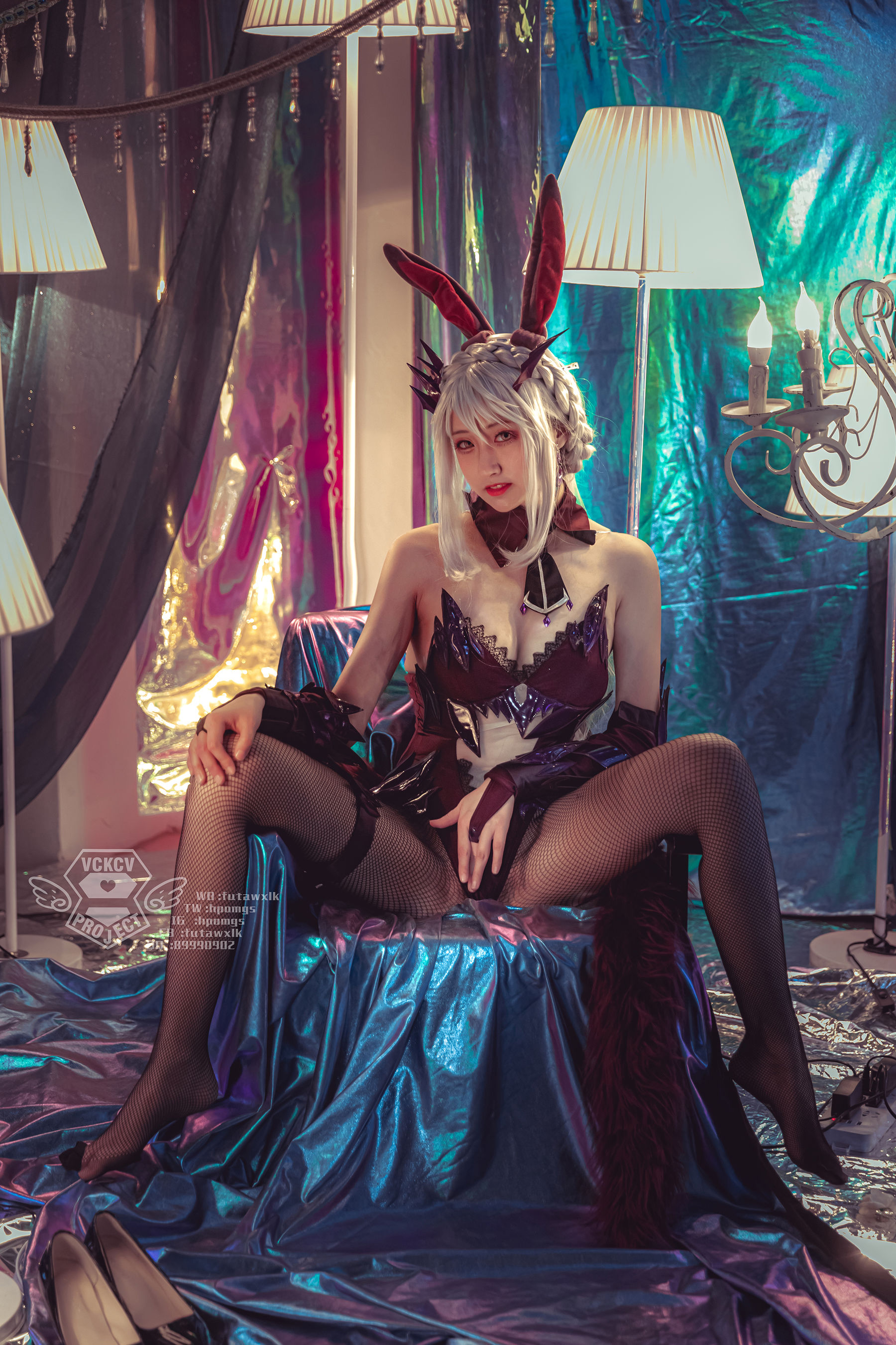 [福利COS] Luisa_零纱 - 兔女郎阿尔托莉雅
