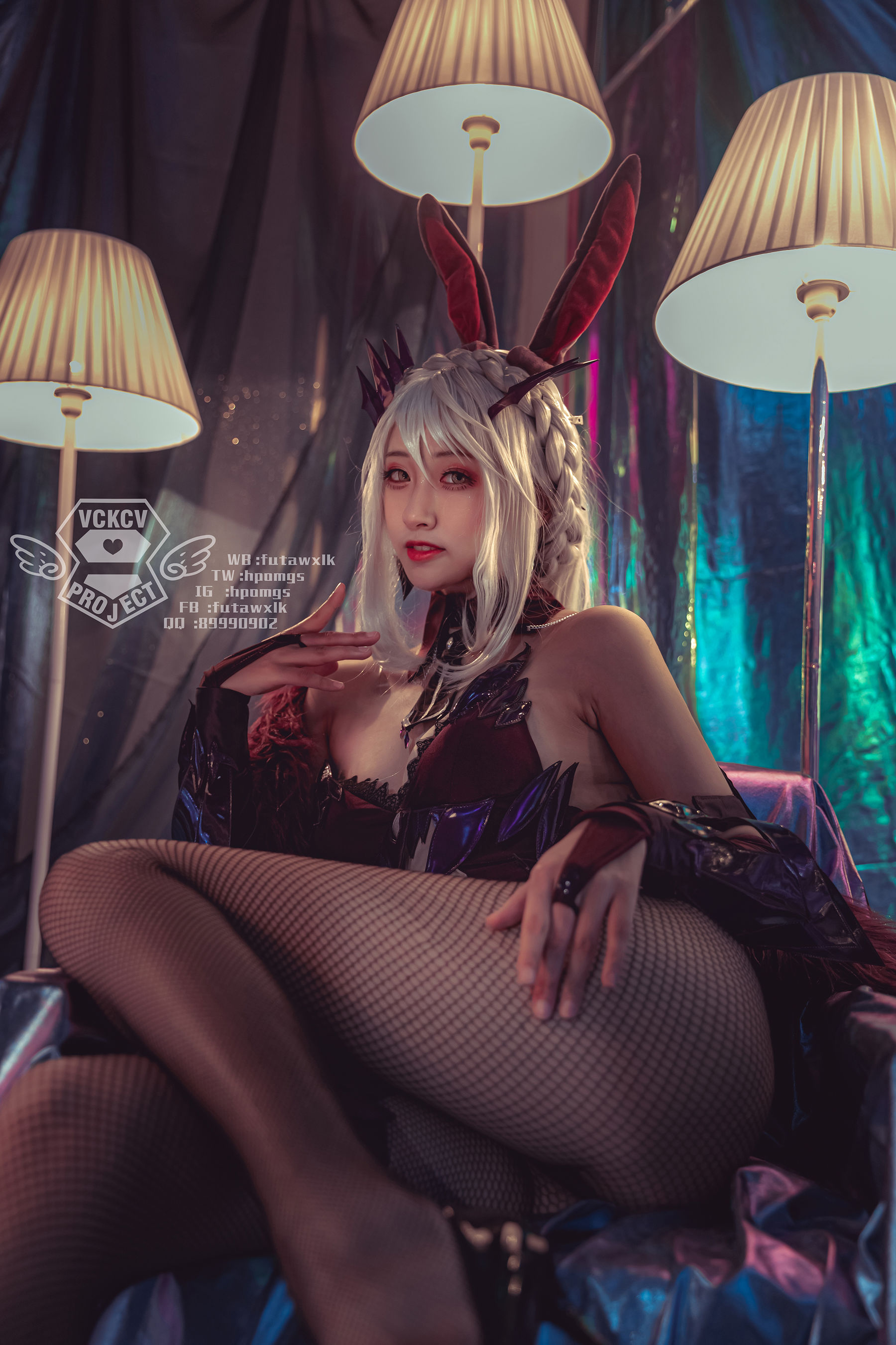 [福利COS] Luisa_零纱 - 兔女郎阿尔托莉雅