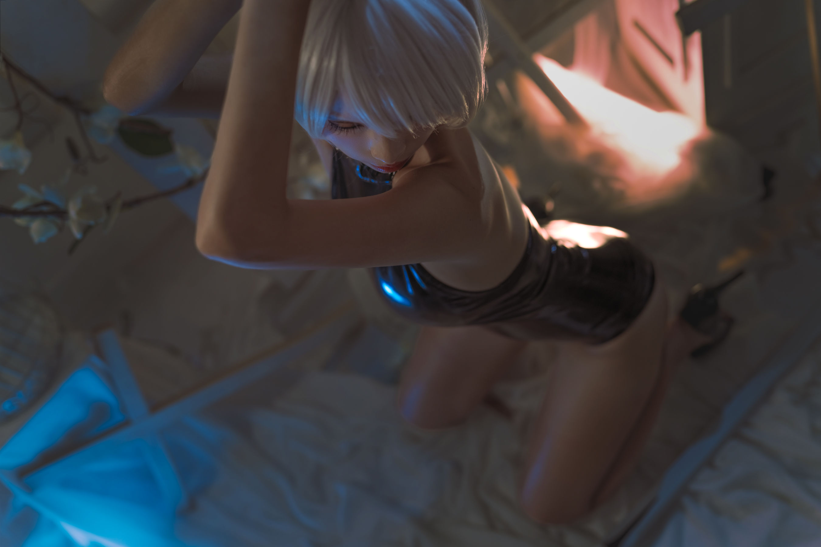 [福利COS] Neko-薇薇 - 2B泳衣