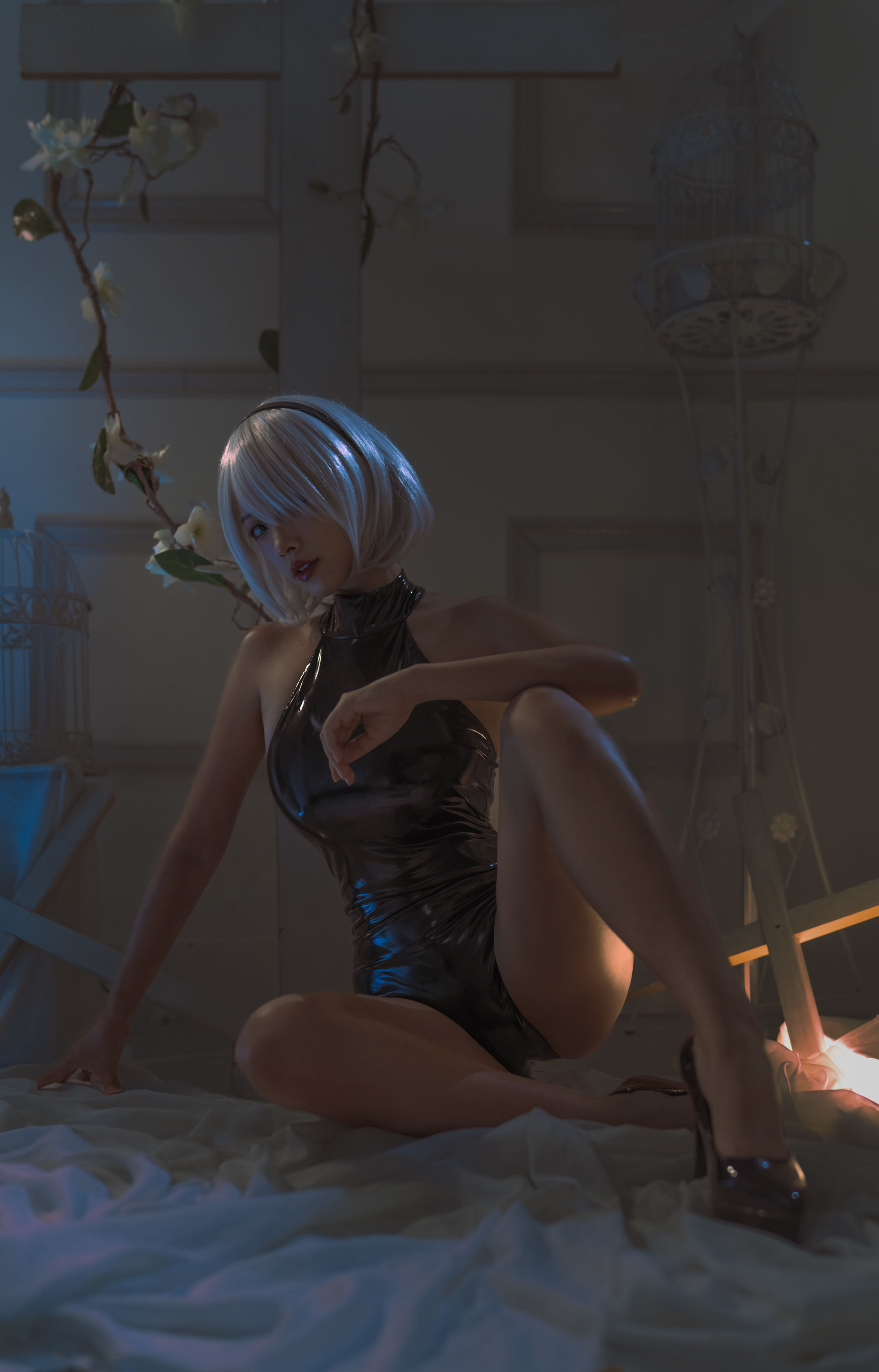 [福利COS] Neko-薇薇 - 2B泳衣