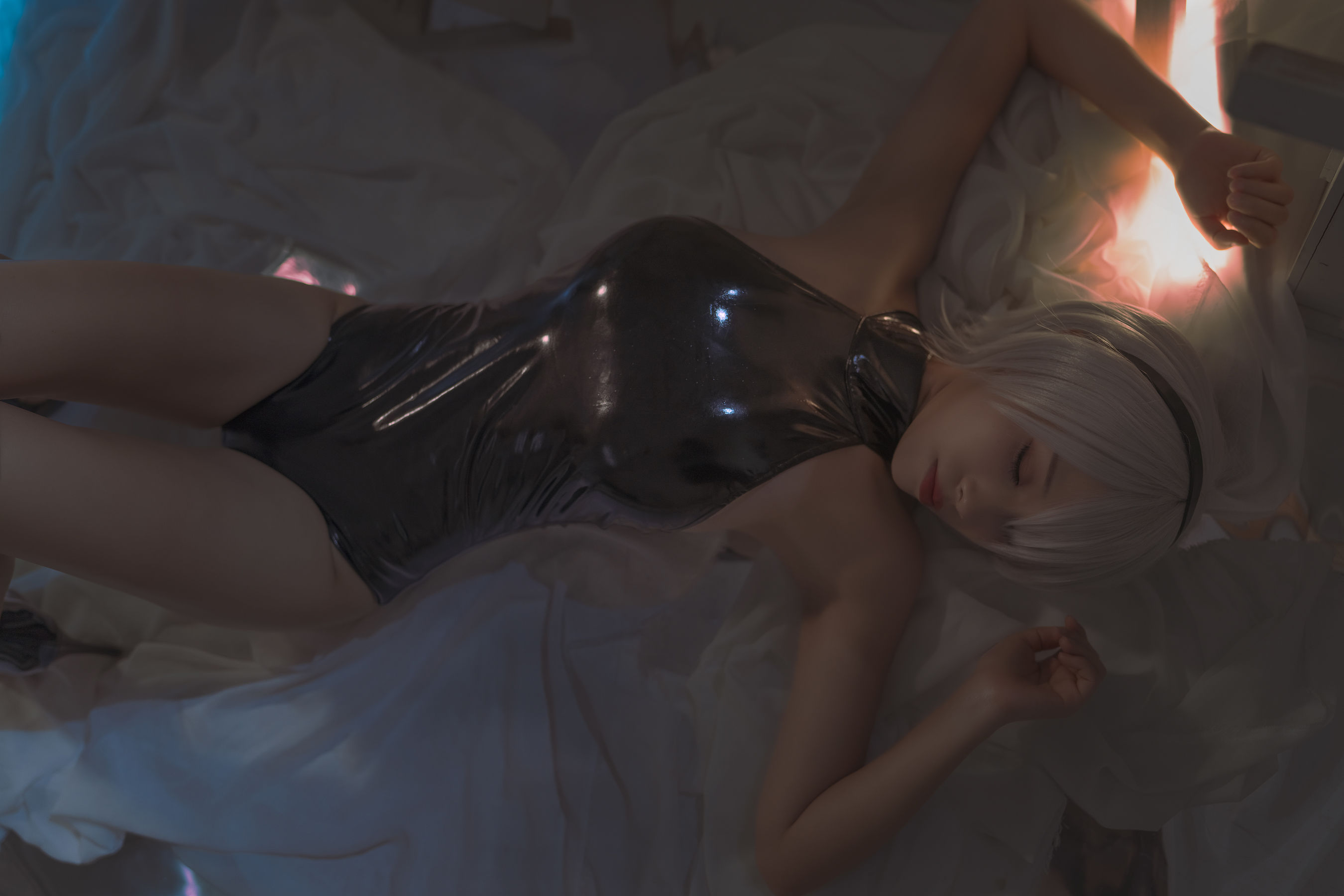 [福利COS] Neko-薇薇 - 2B泳衣