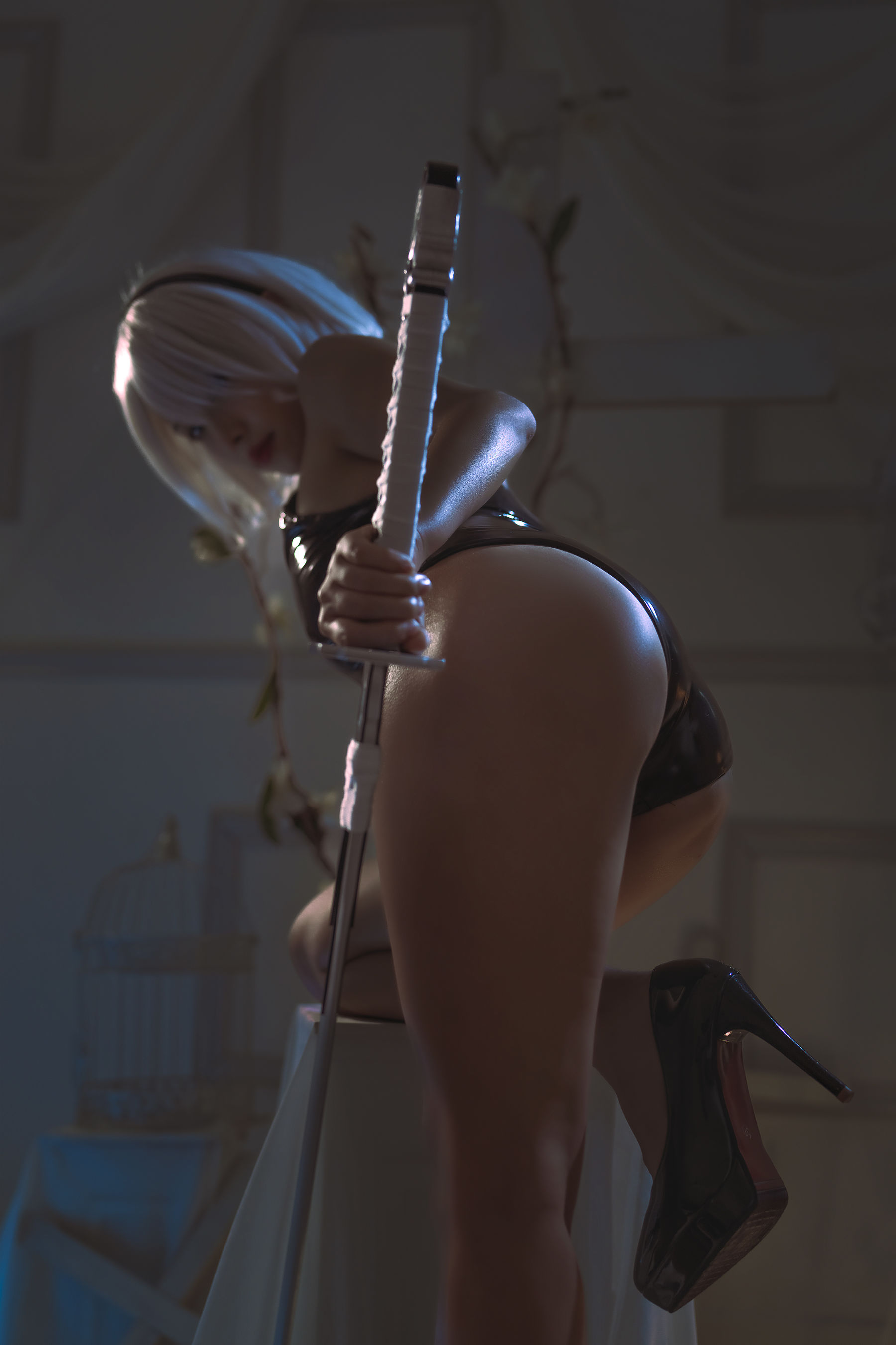[福利COS] Neko-薇薇 - 2B泳衣