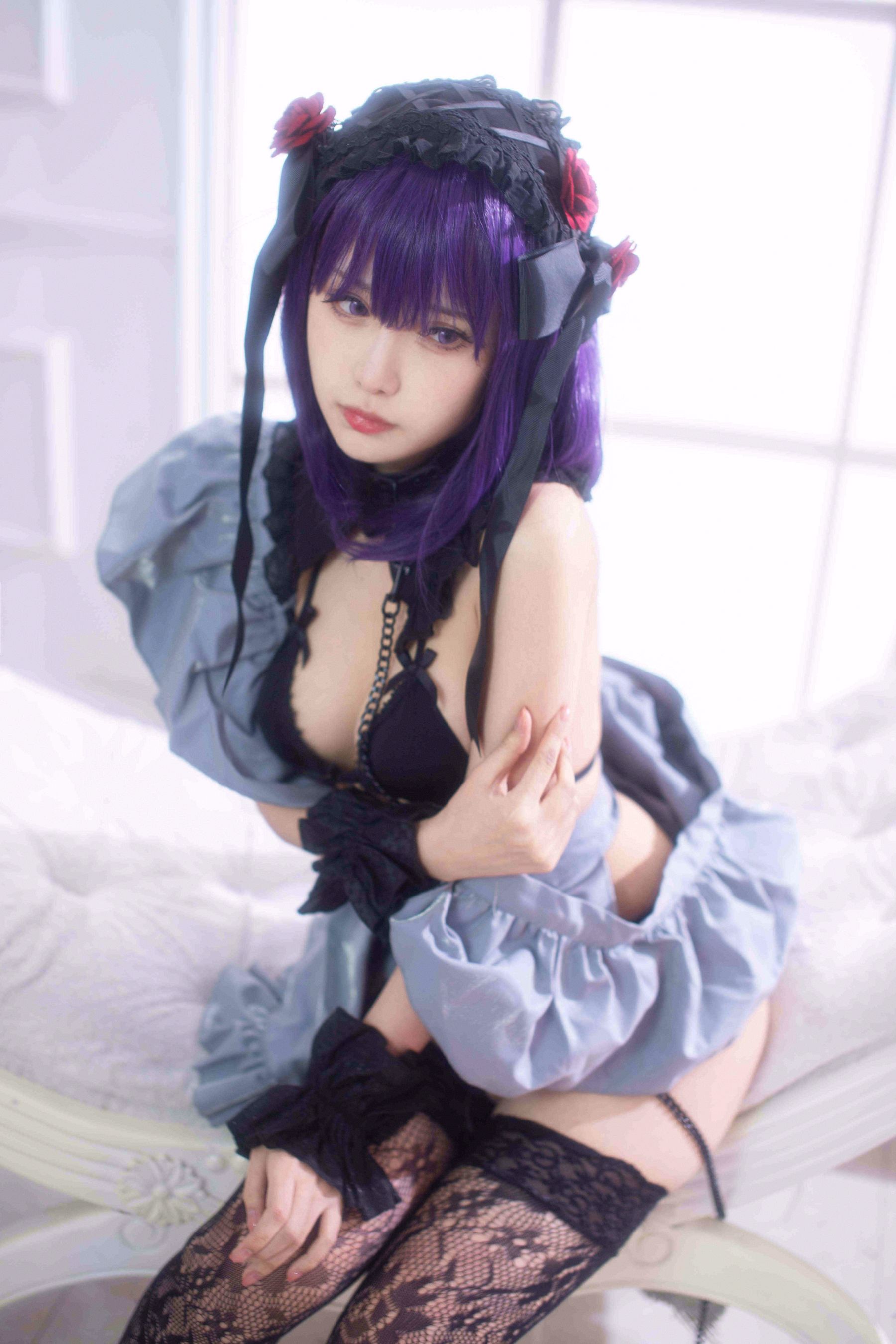 [福利COS] Shika小鹿鹿 - 喜多川海梦 小雫内衣