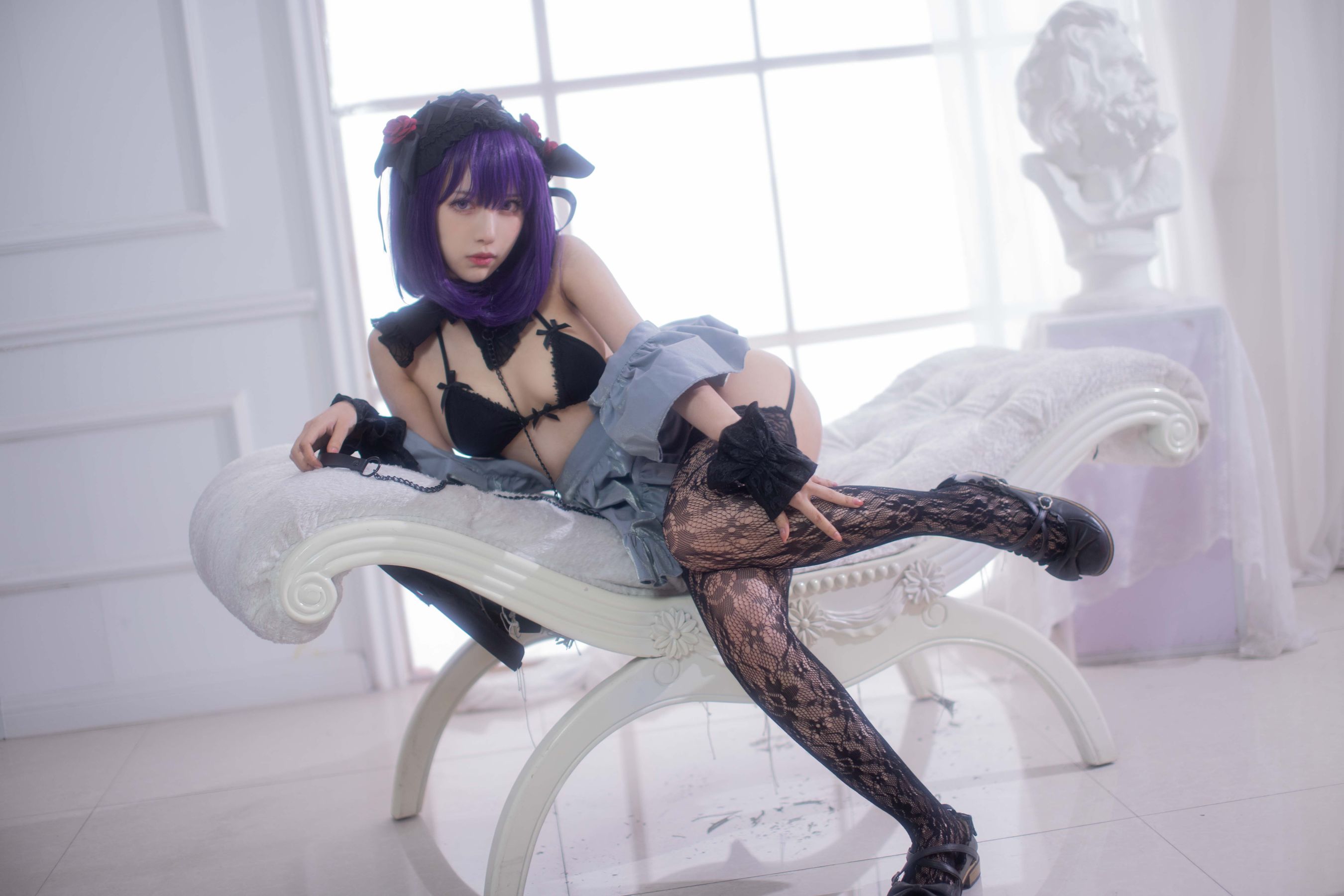 [福利COS] Shika小鹿鹿 - 喜多川海梦 小雫内衣