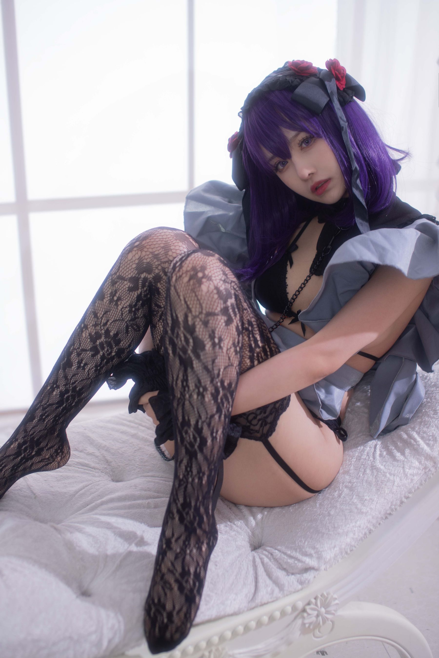 [福利COS] Shika小鹿鹿 - 喜多川海梦 小雫内衣