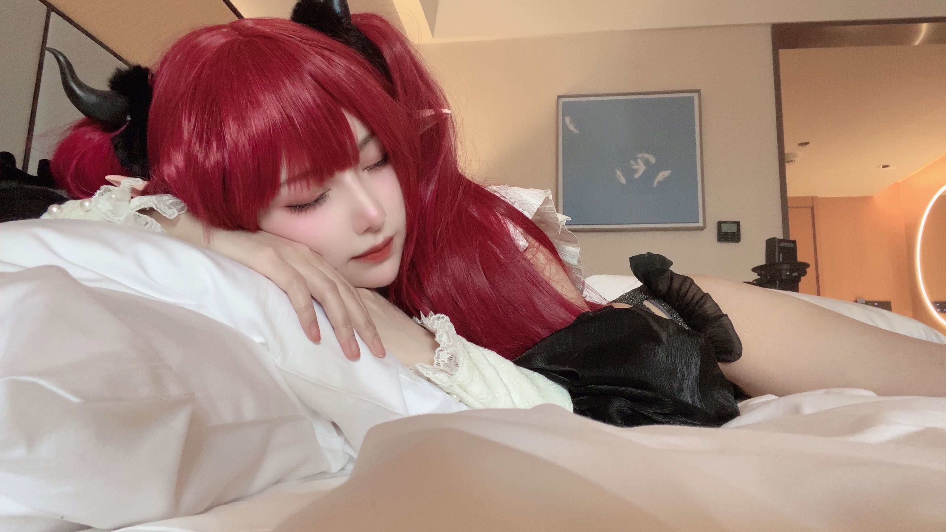 [福利COS] Shika小鹿鹿 - 喜多川海梦 小雫内衣