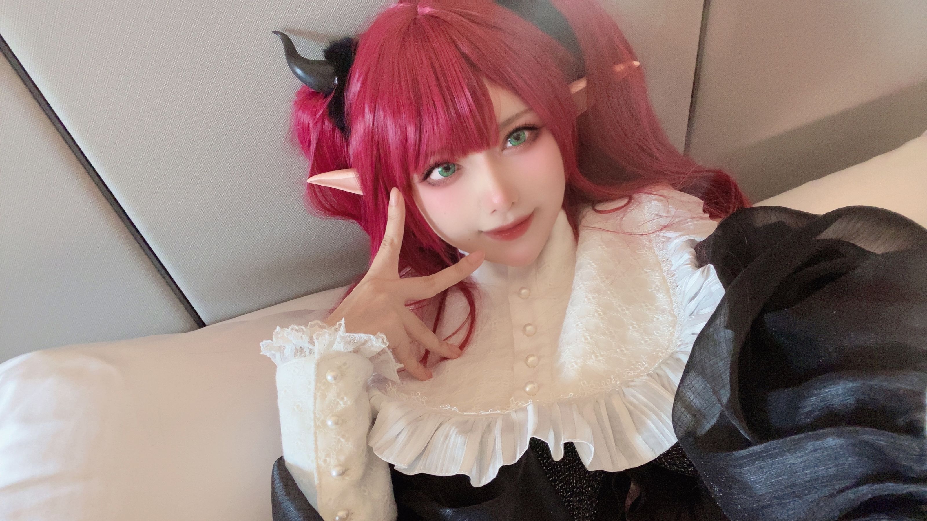 [福利COS] Shika小鹿鹿 - 喜多川海梦 小雫内衣