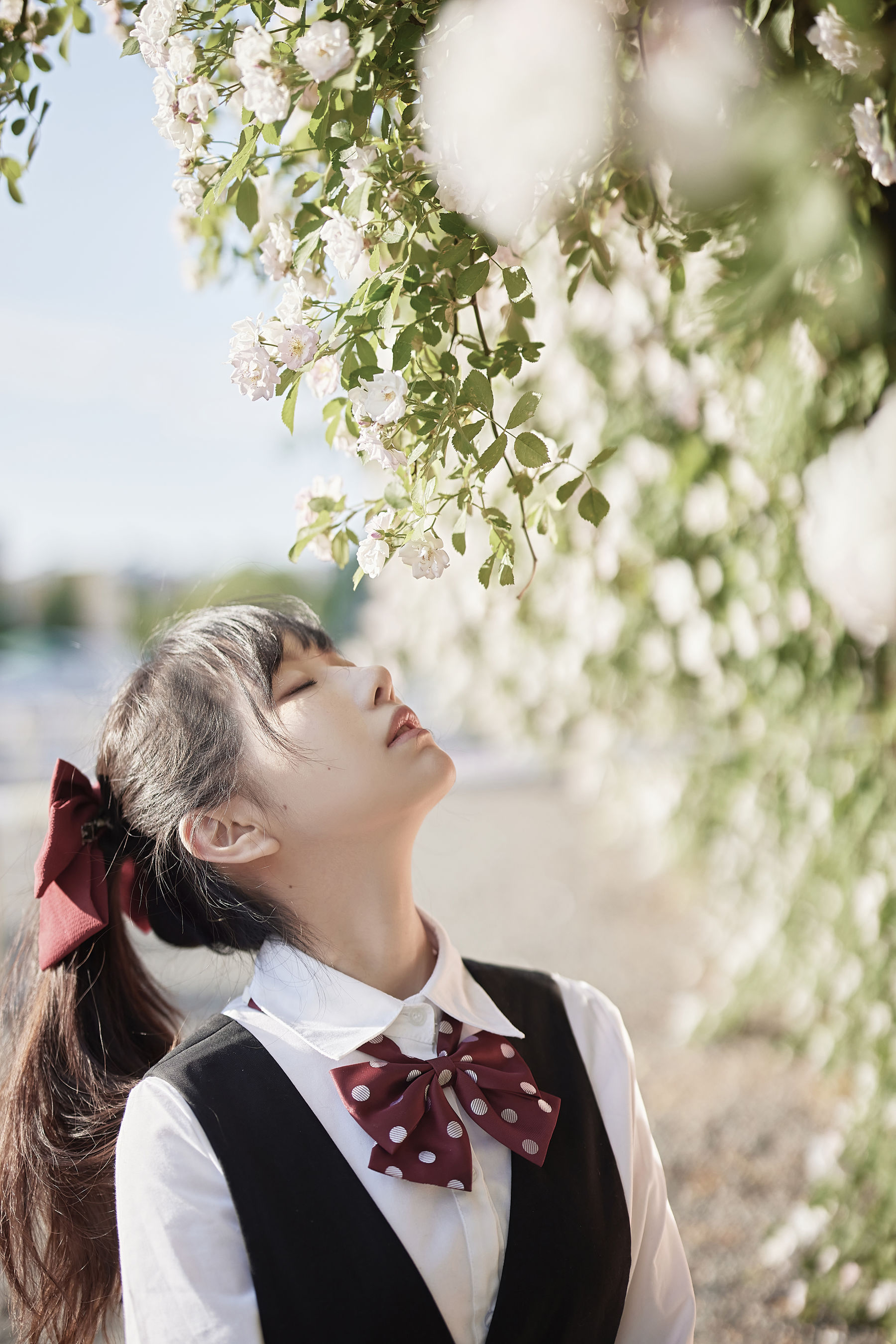 [福利COS] Shika小鹿鹿 - 蔷薇JK
