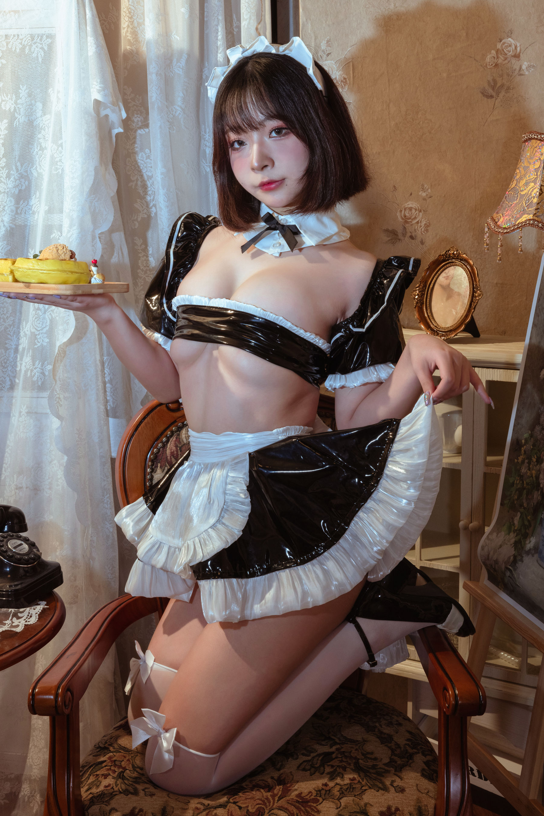 [福利COS] yuuhui玉汇 - 女仆假日