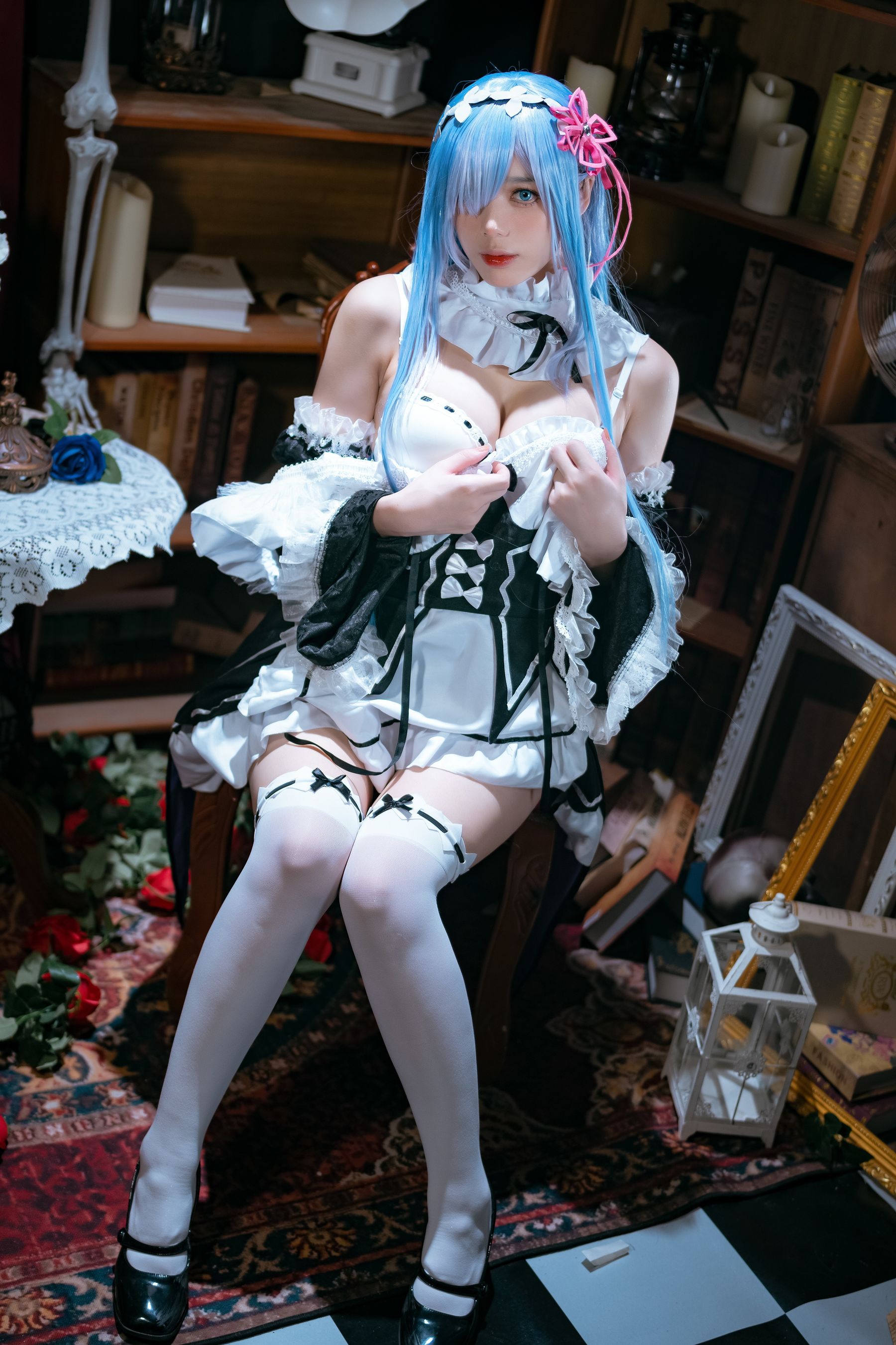 [福利COS] 九言 - 雷姆