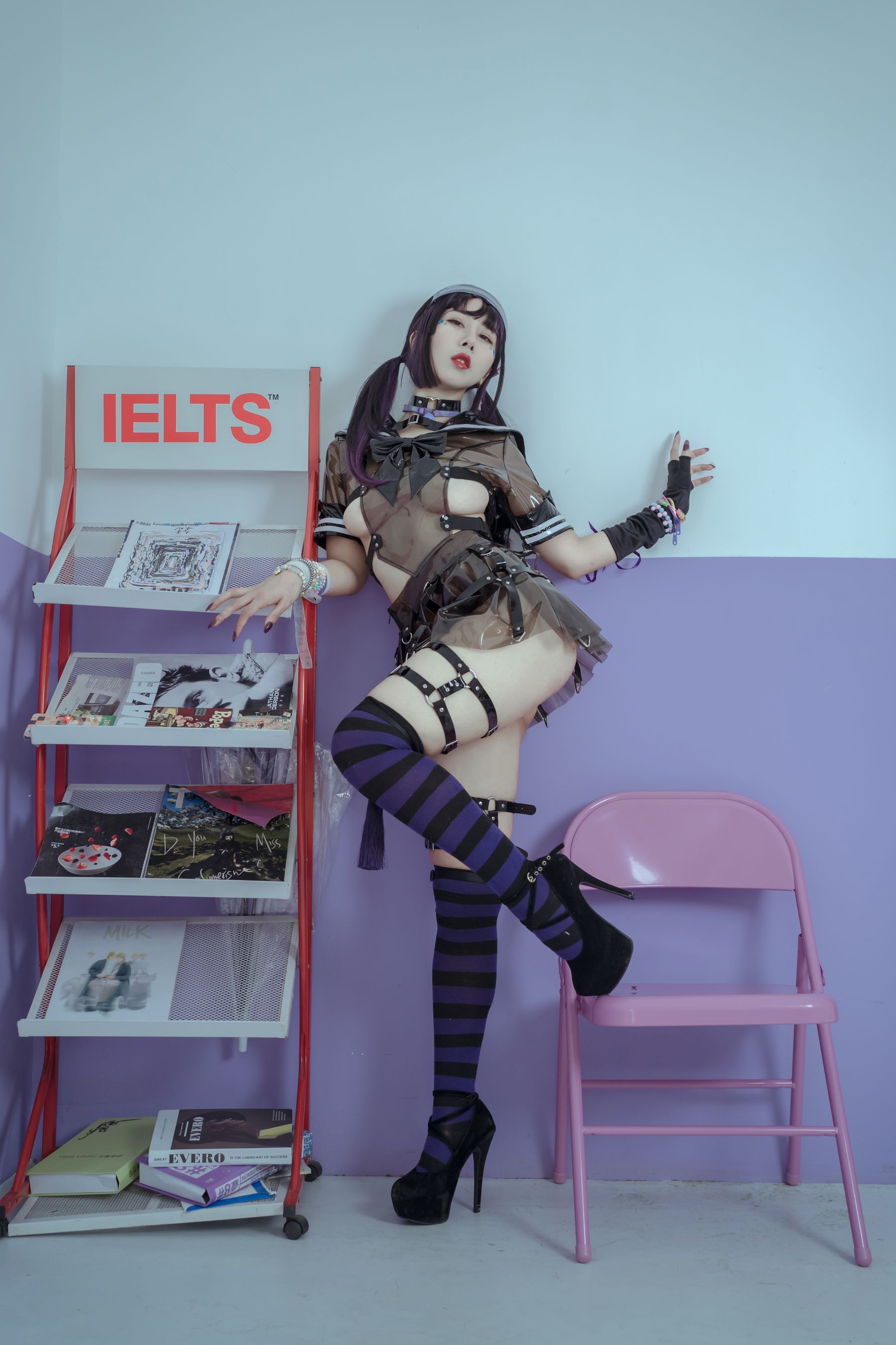 [福利COS] 云溪溪 - 幻想学院
