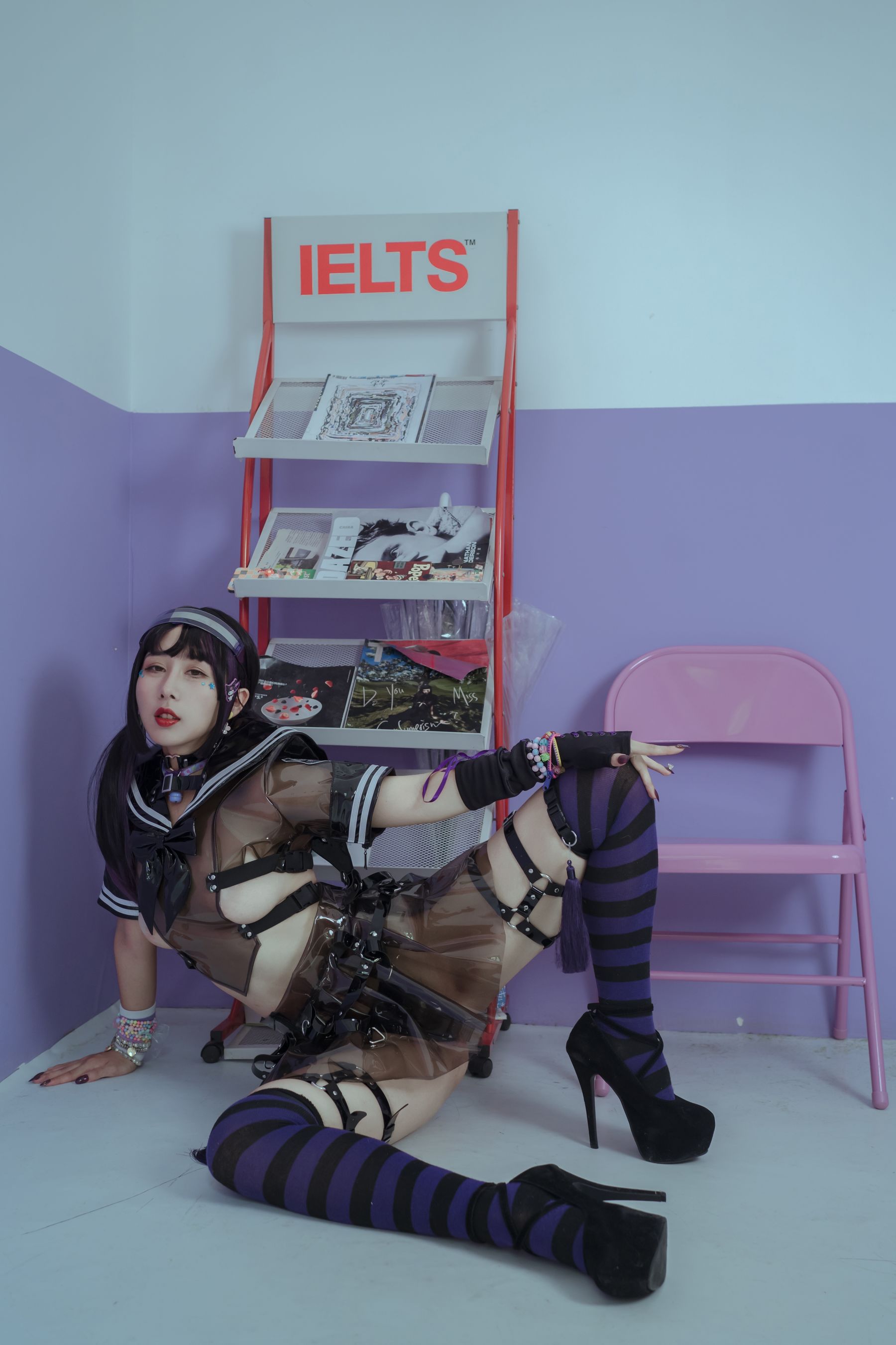 [福利COS] 云溪溪 - 幻想学院