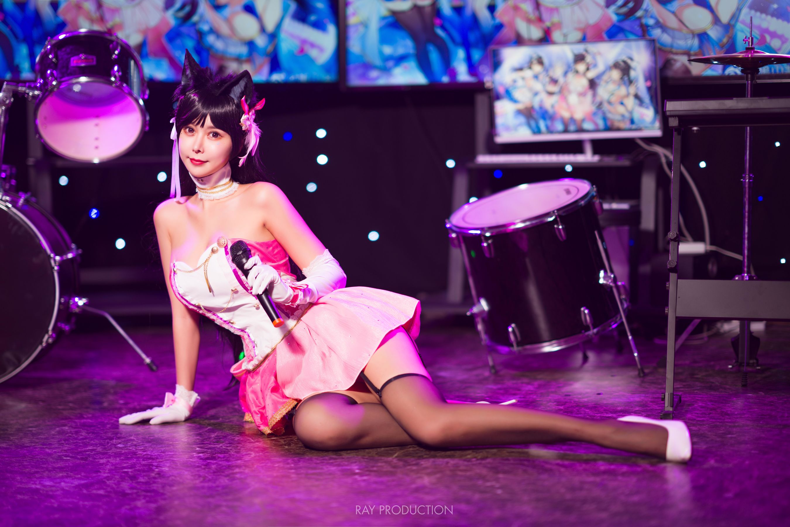 [福利COS] 亚马逊鲶鱼 - 爱宕 打歌服