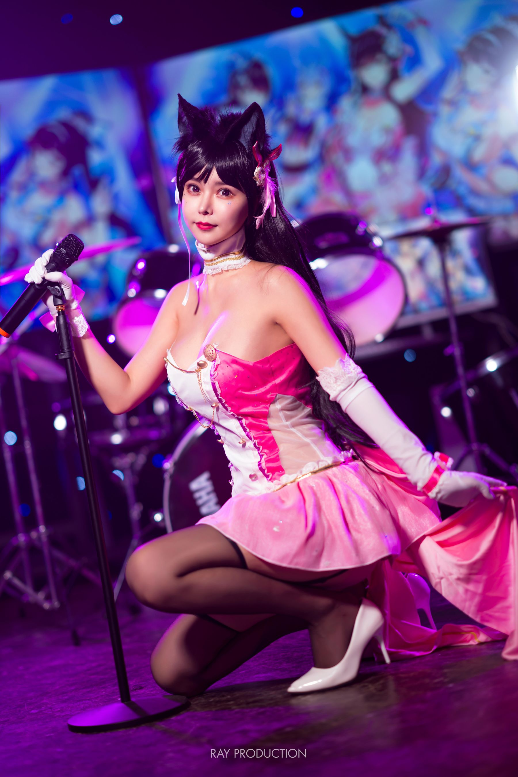 [福利COS] 亚马逊鲶鱼 - 爱宕 打歌服