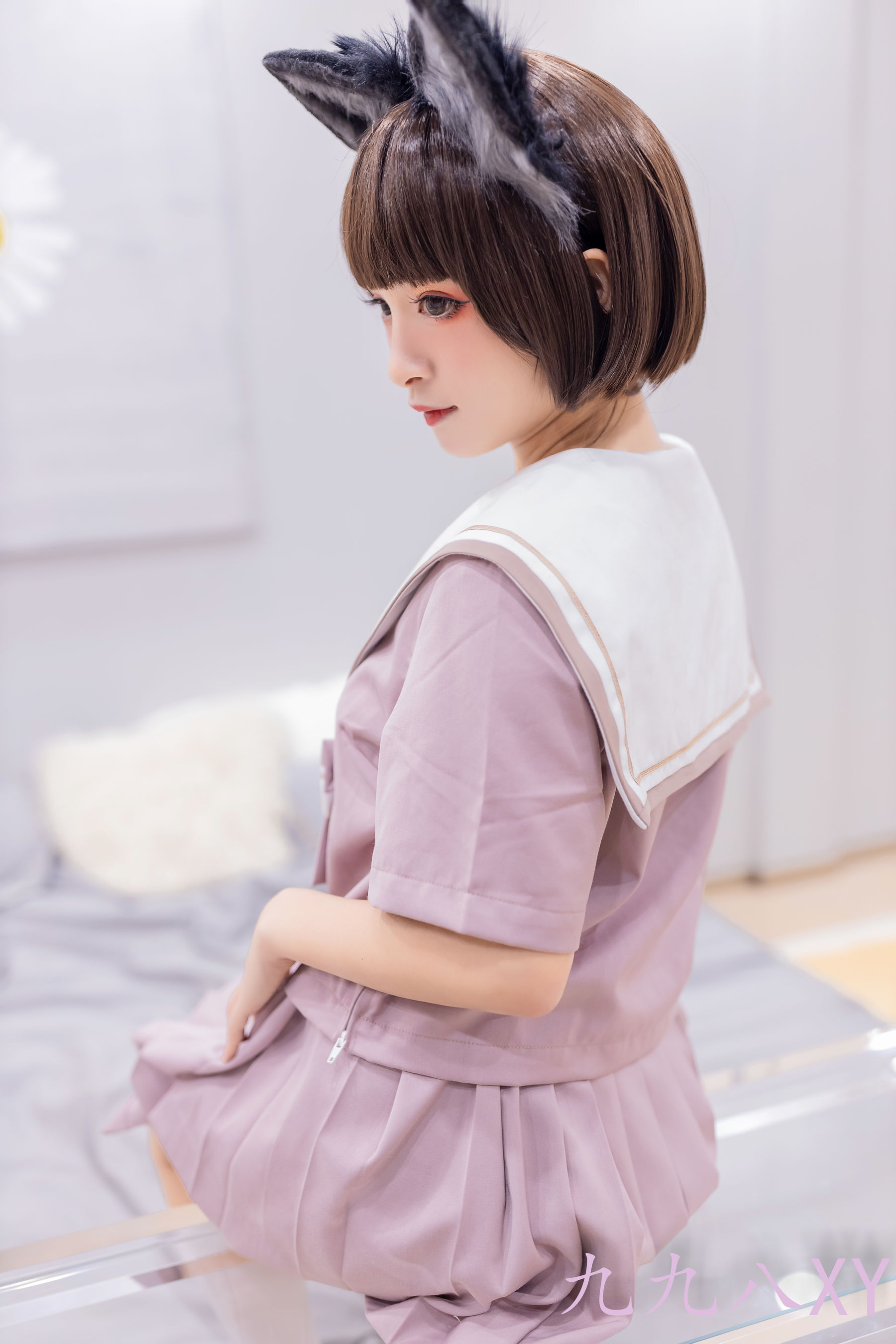 [福利COS] 动漫博主九九八XY - 大灰狼