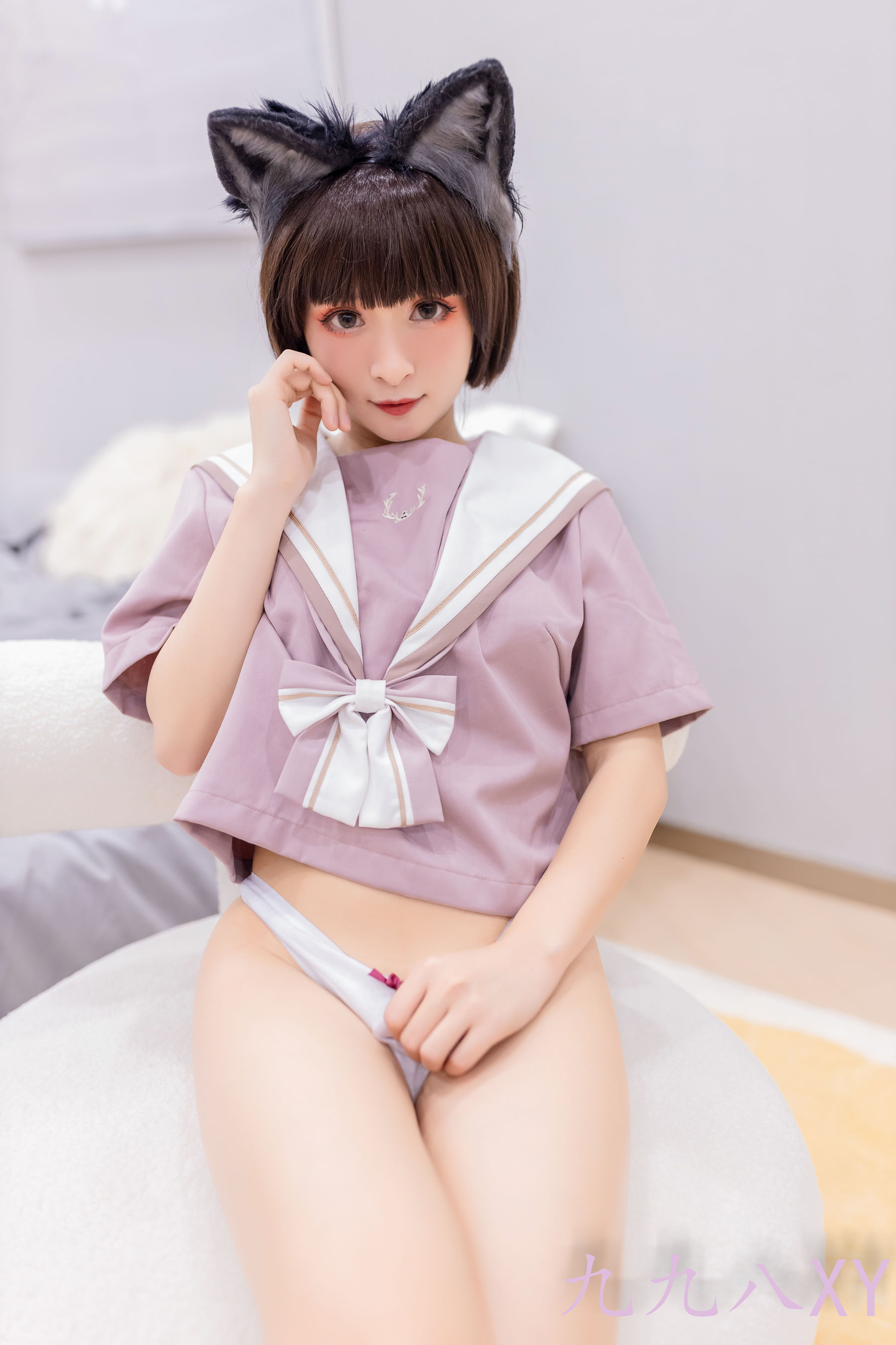 [福利COS] 动漫博主九九八XY - 大灰狼