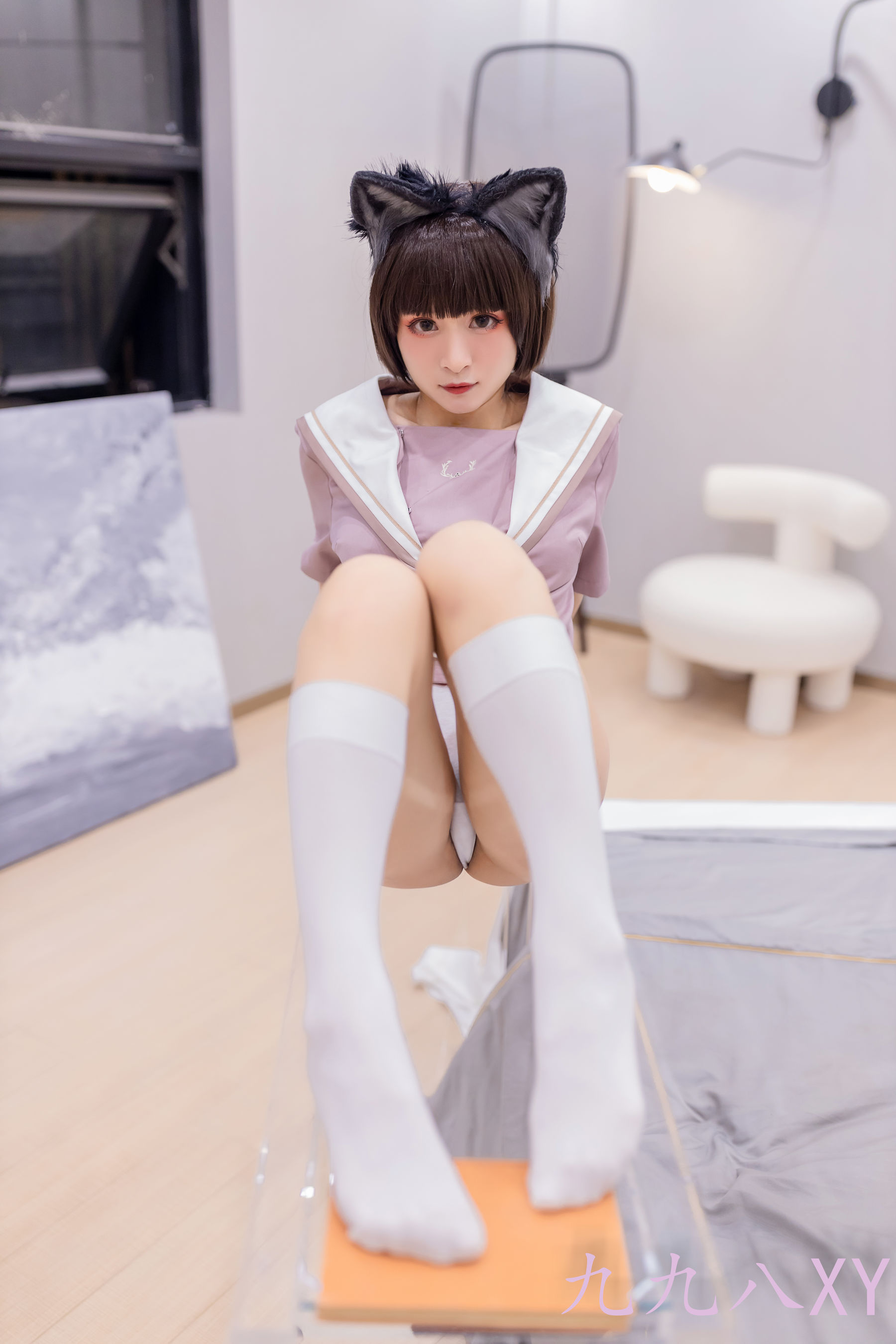 [福利COS] 动漫博主九九八XY - 大灰狼