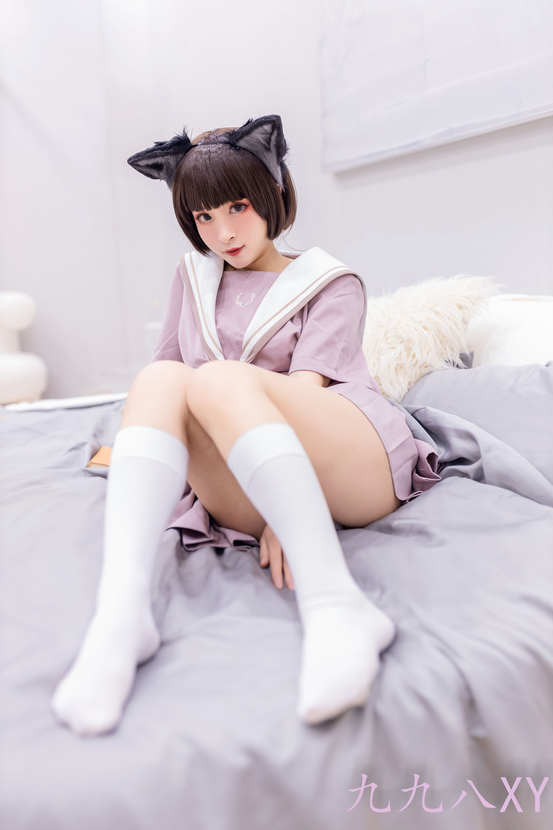 [福利COS] 动漫博主九九八XY - 大灰狼