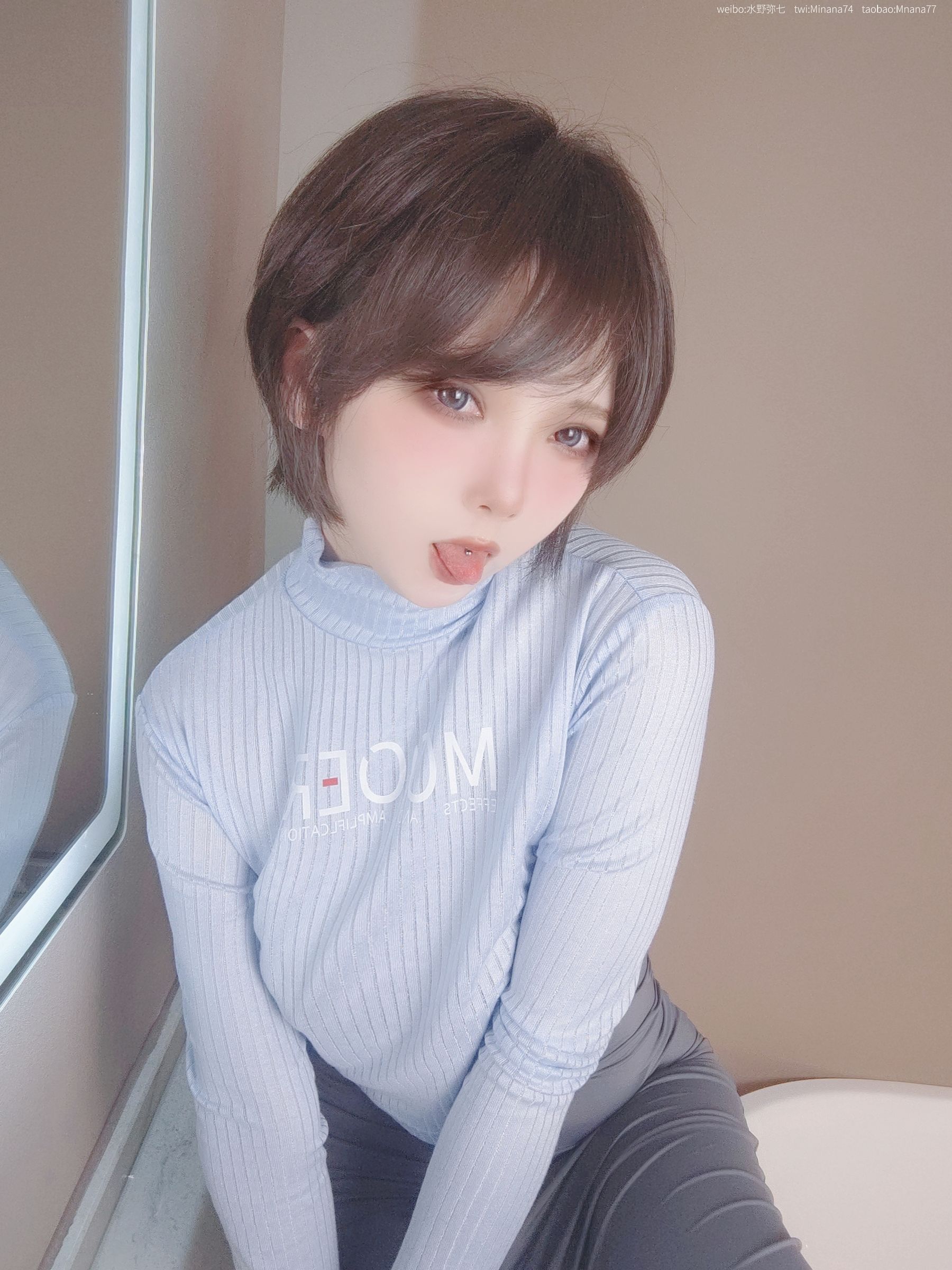 [福利COS] 动漫博主名濑弥七 - 没有吉他的吉他妹妹