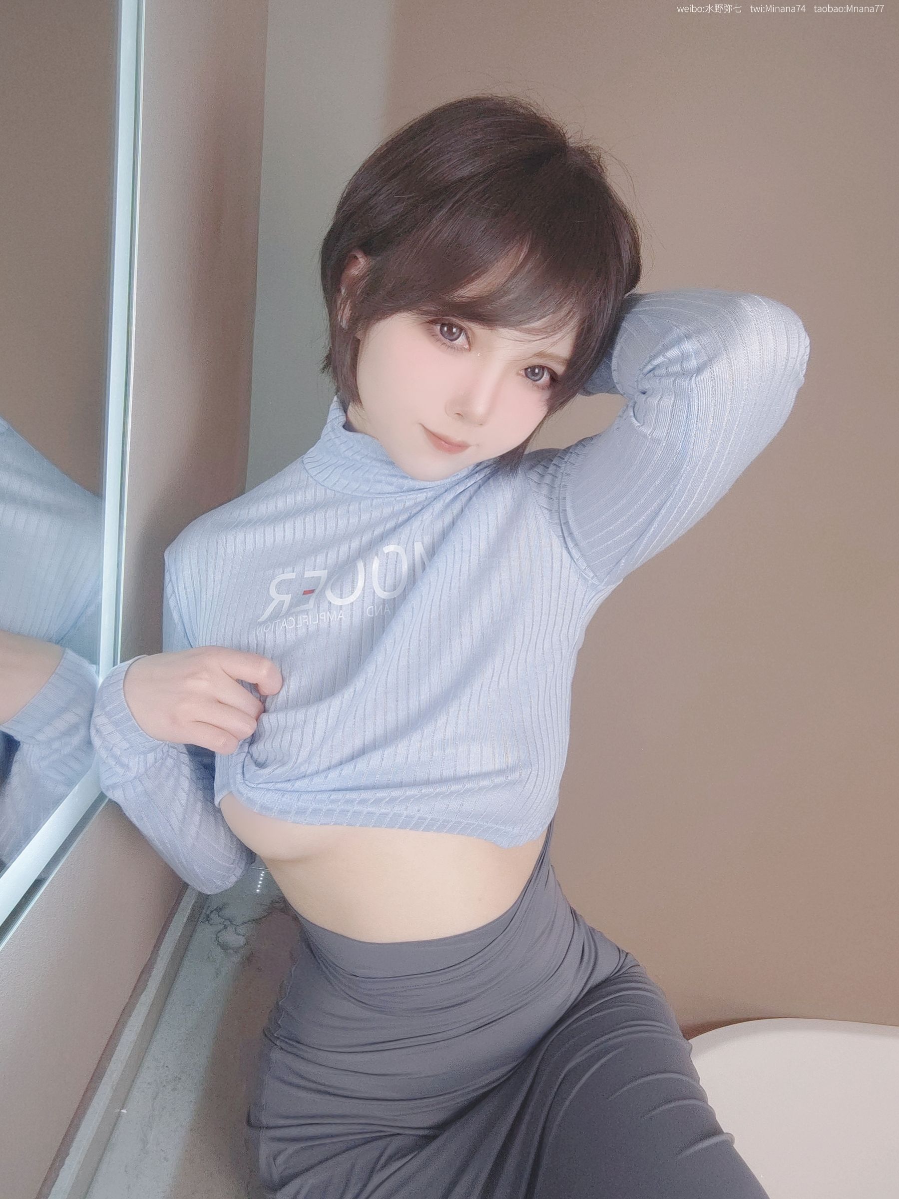 [福利COS] 动漫博主名濑弥七 - 没有吉他的吉他妹妹