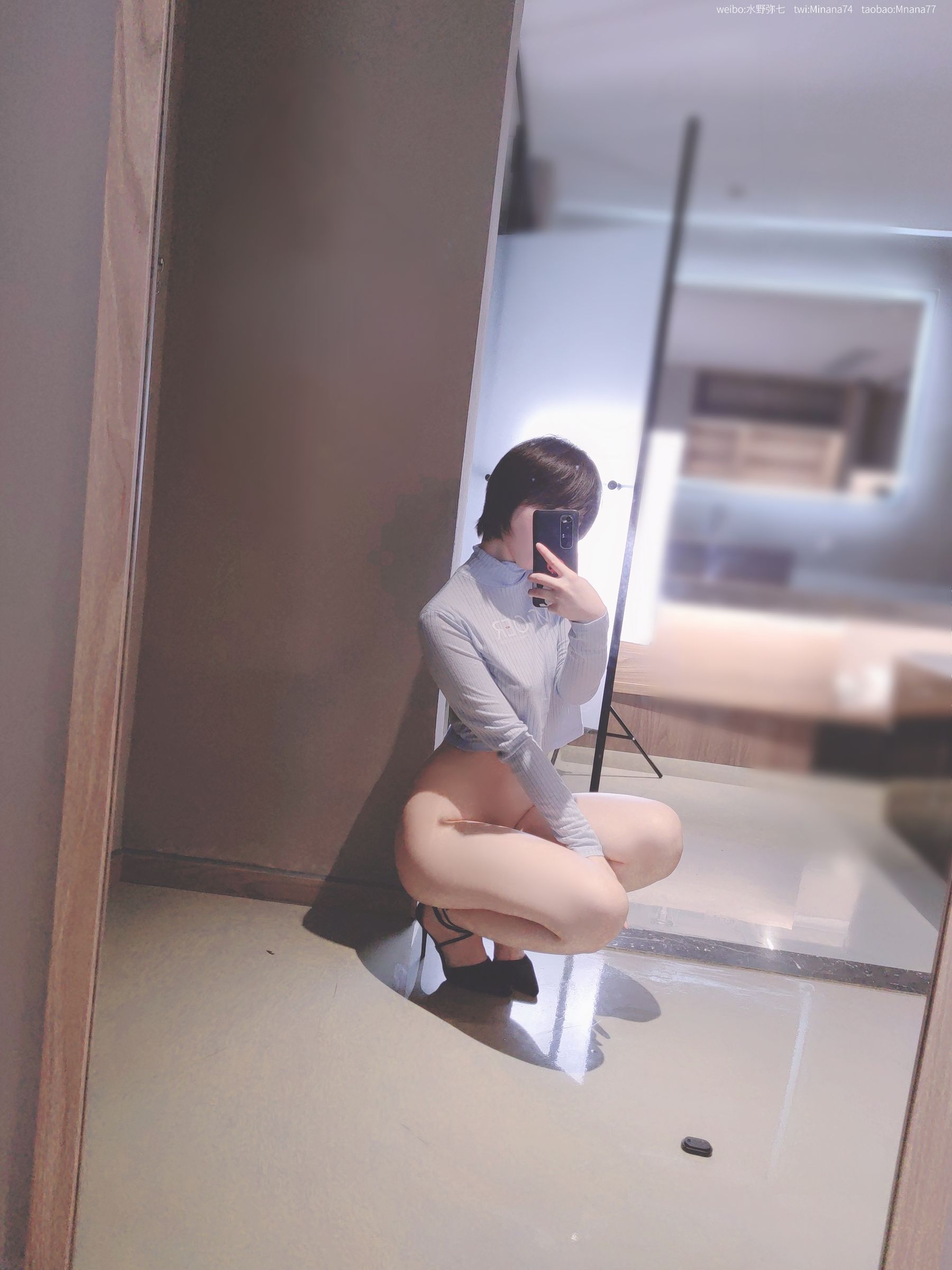 [福利COS] 动漫博主名濑弥七 - 没有吉他的吉他妹妹