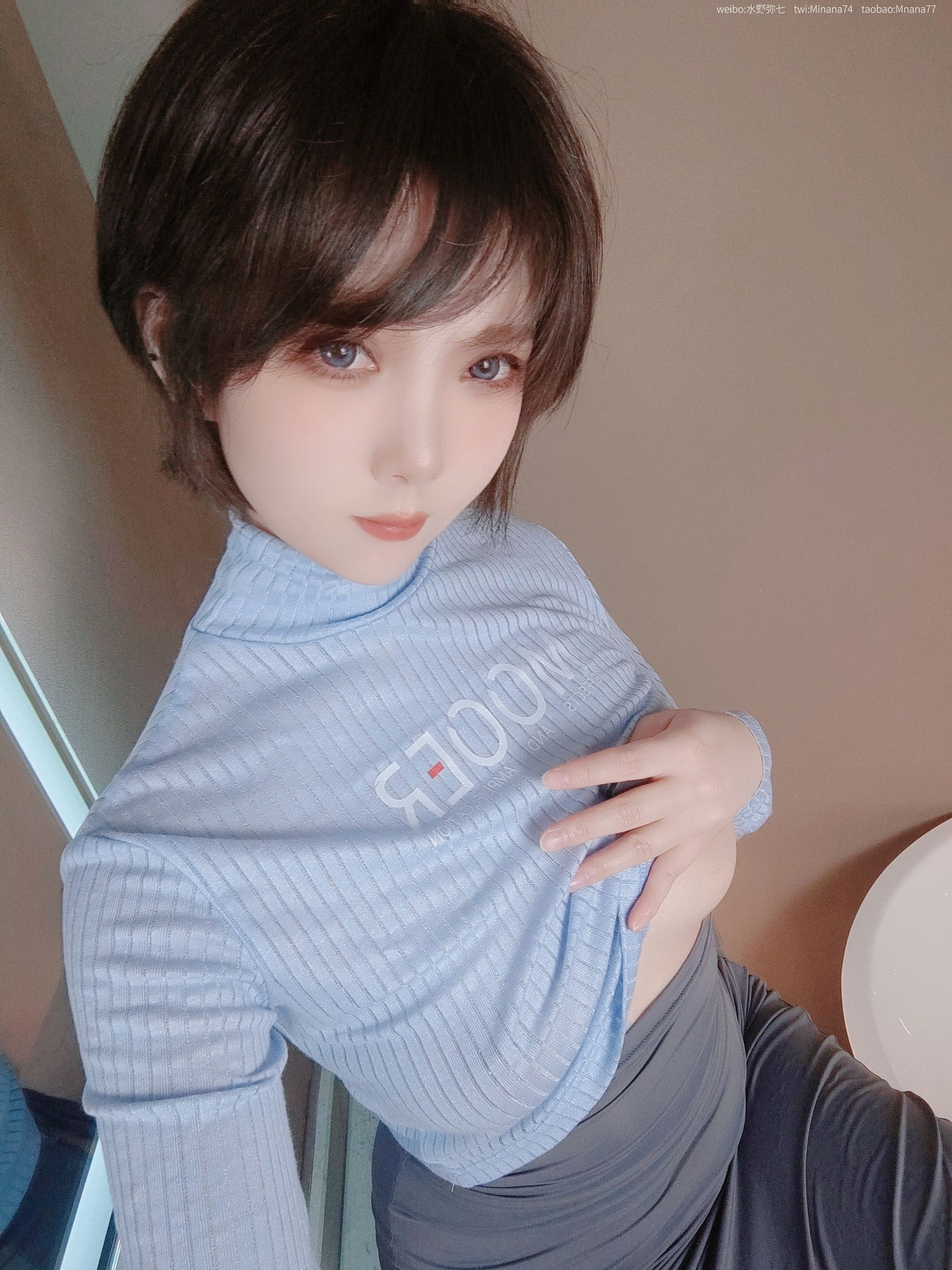 [福利COS] 动漫博主名濑弥七 - 没有吉他的吉他妹妹