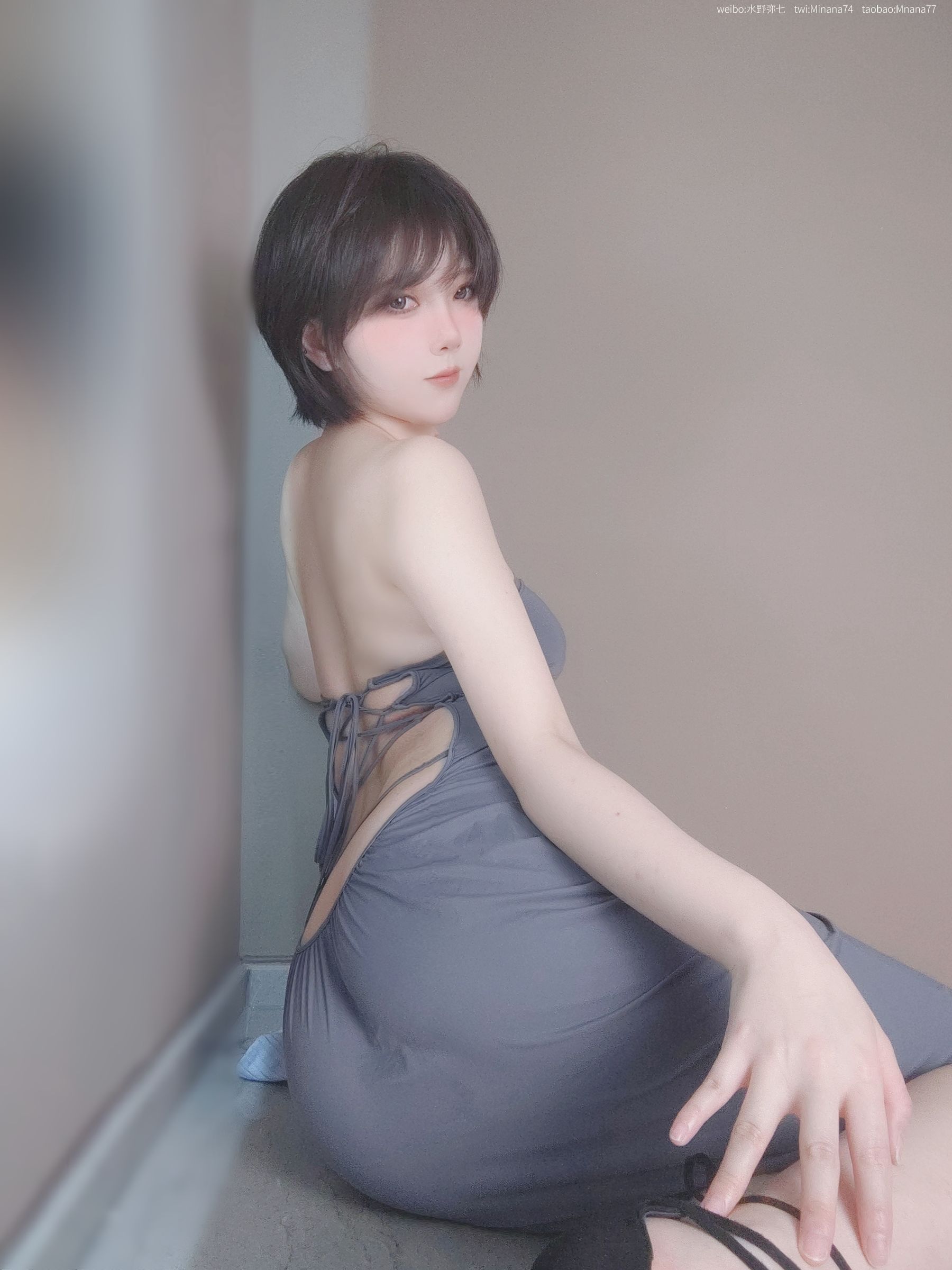 [福利COS] 动漫博主名濑弥七 - 没有吉他的吉他妹妹