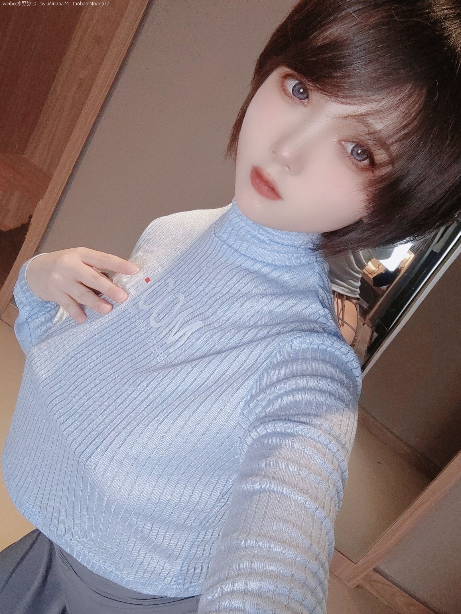 [福利COS] 动漫博主名濑弥七 - 没有吉他的吉他妹妹
