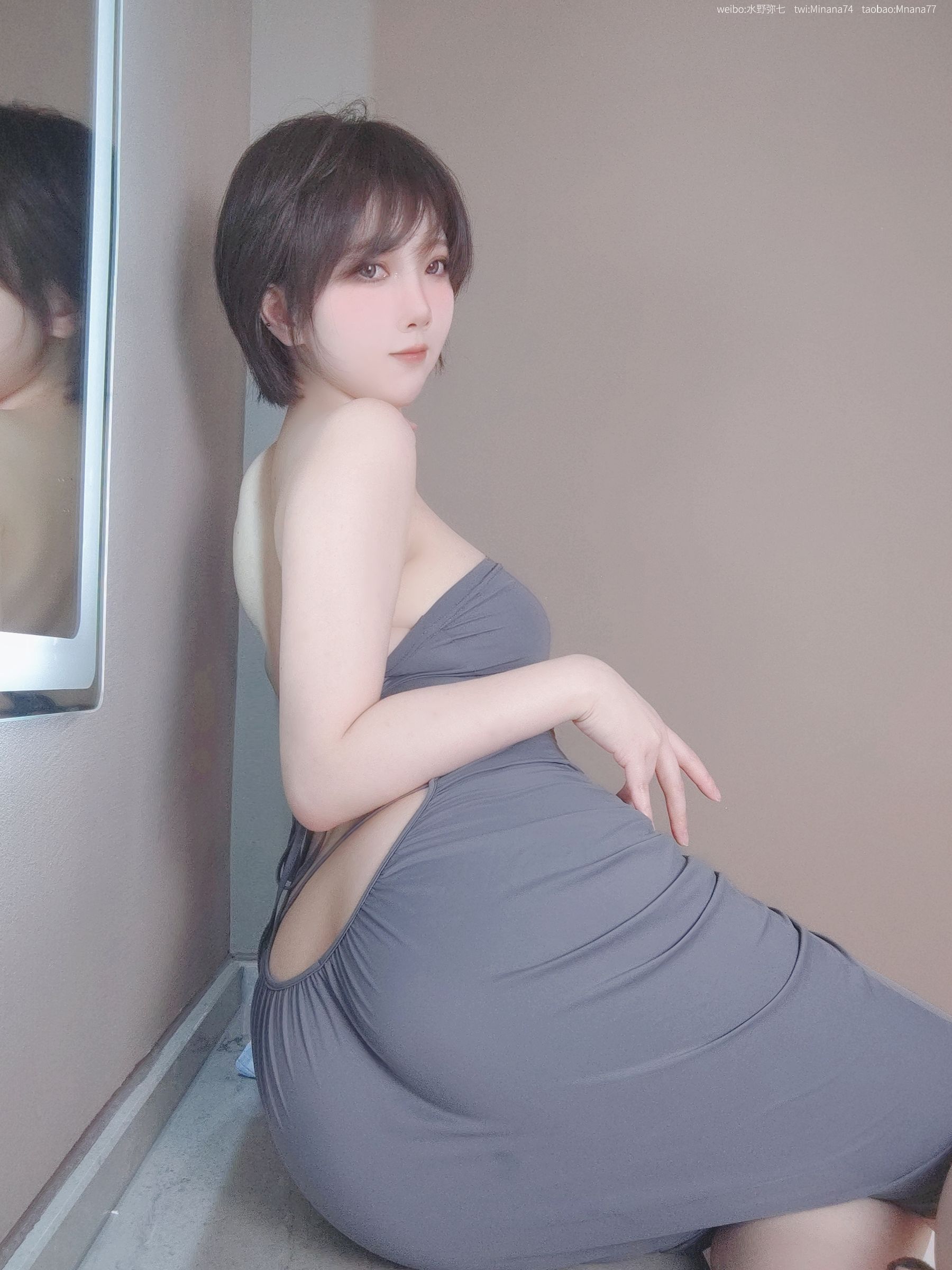 [福利COS] 动漫博主名濑弥七 - 没有吉他的吉他妹妹