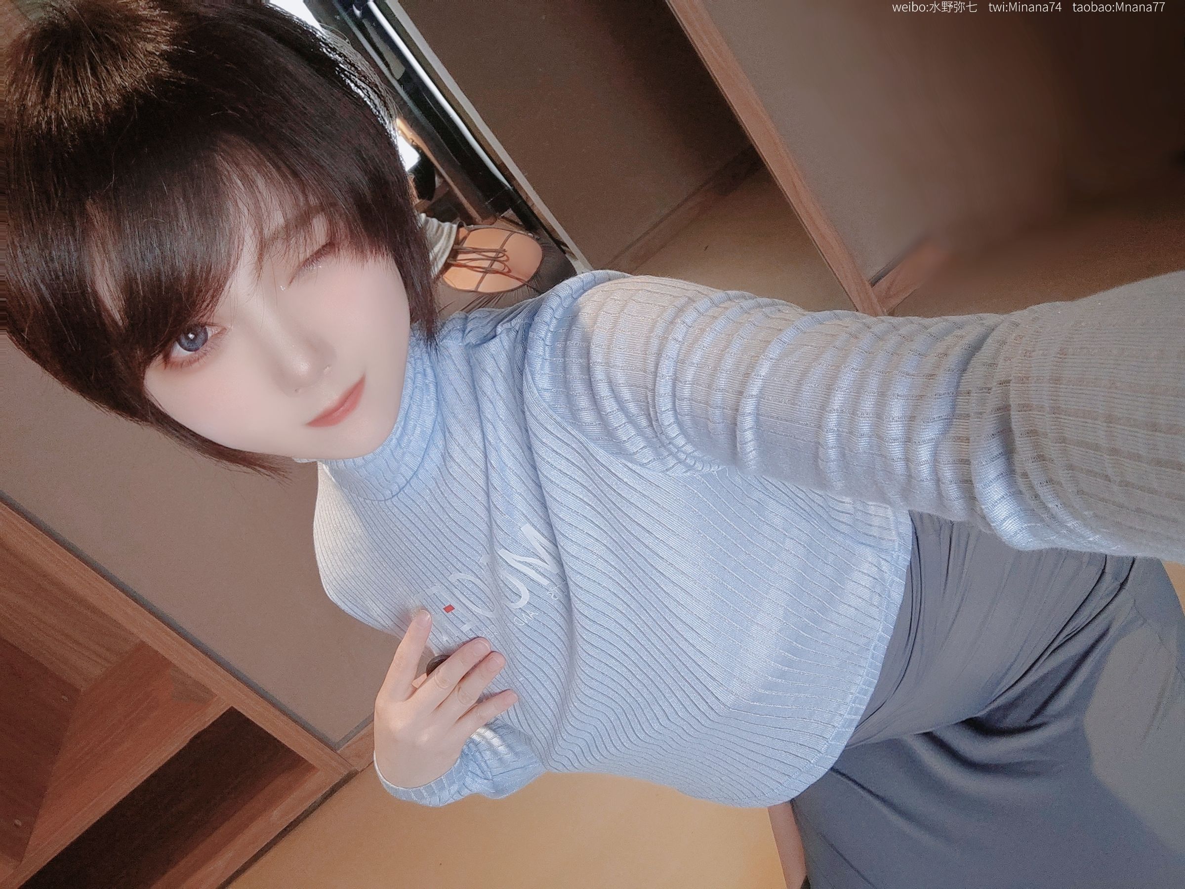 [福利COS] 动漫博主名濑弥七 - 没有吉他的吉他妹妹