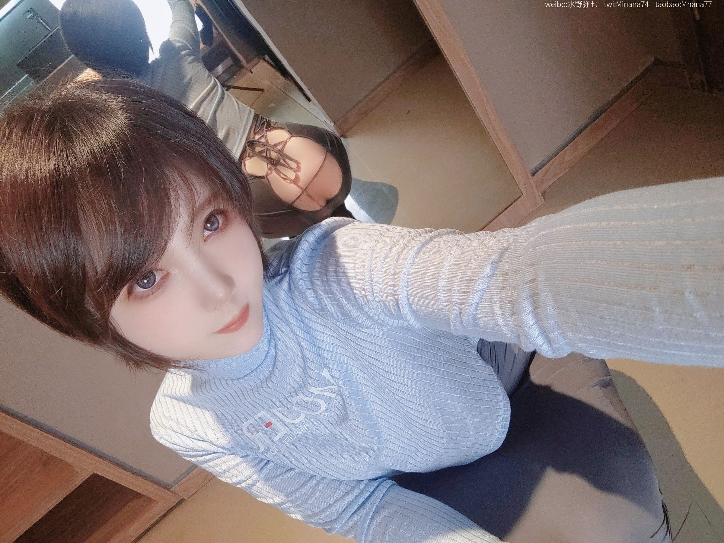 [福利COS] 动漫博主名濑弥七 - 没有吉他的吉他妹妹