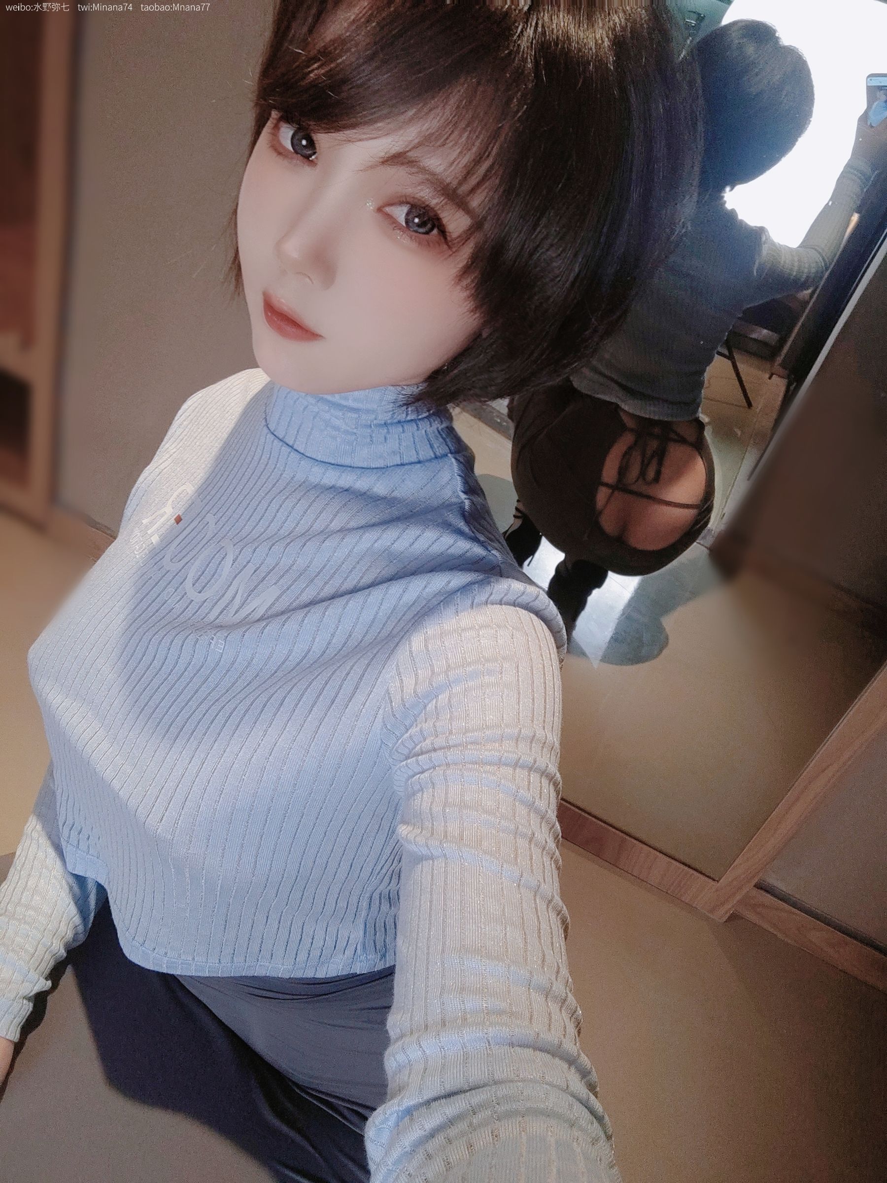 [福利COS] 动漫博主名濑弥七 - 没有吉他的吉他妹妹